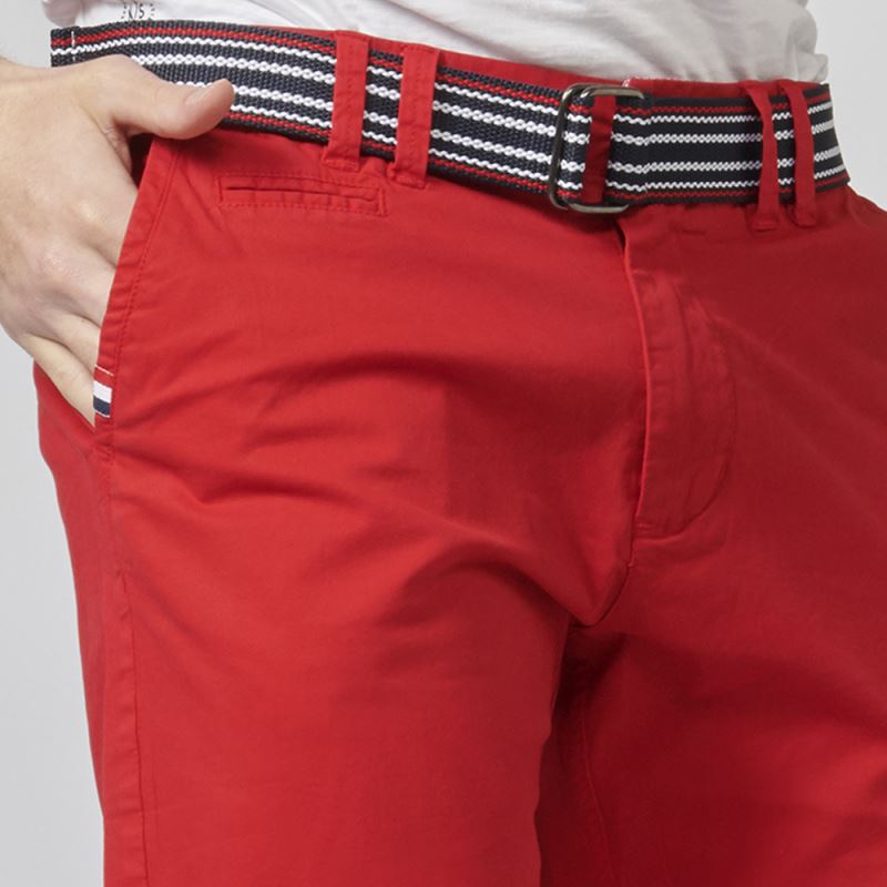Bermuda Hombre Chino Algodón Stretch Vuelta Contraste – Koroshi 2111PS07