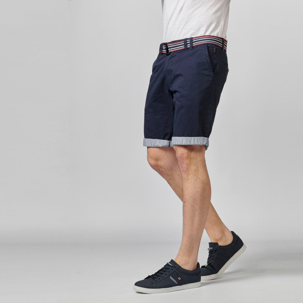 Bermuda Hombre Chino Algodón Stretch Vuelta Contraste – Koroshi 2111PS07