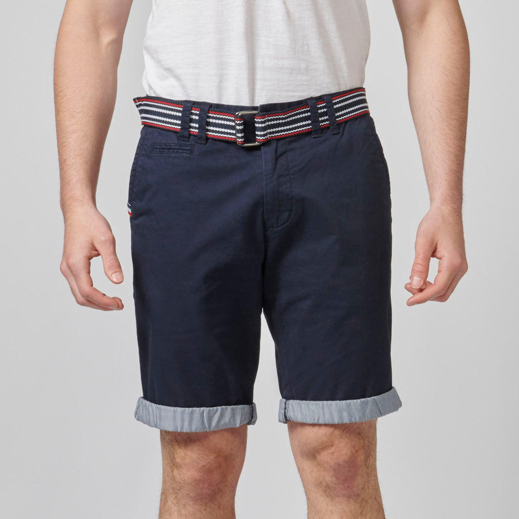 Bermuda Hombre Chino Algodón Stretch Vuelta Contraste – Koroshi 2111PS07