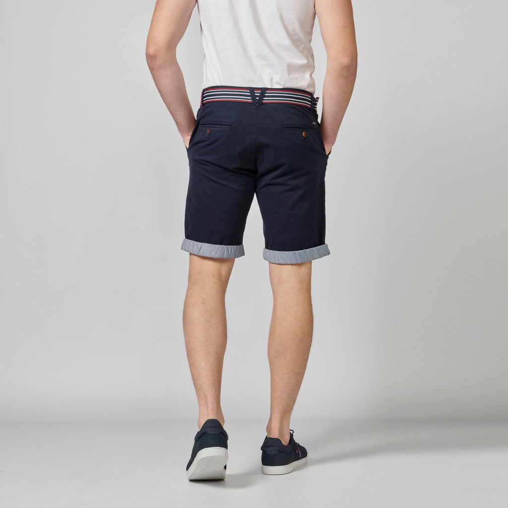 Bermuda Hombre Chino Algodón Stretch Vuelta Contraste – Koroshi 2111PS07
