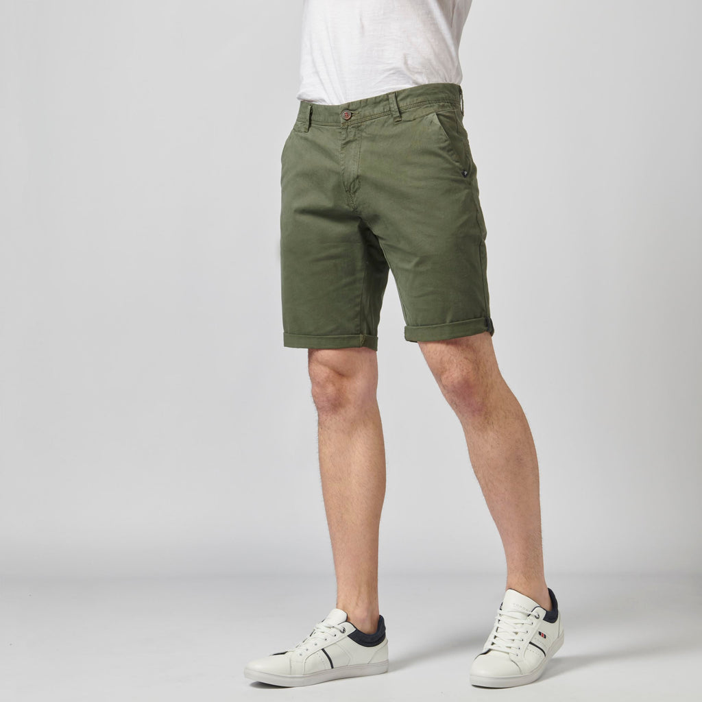 Pantalón Corto Chino de Algodón Stretch Hombre – Koroshi 2111PS08