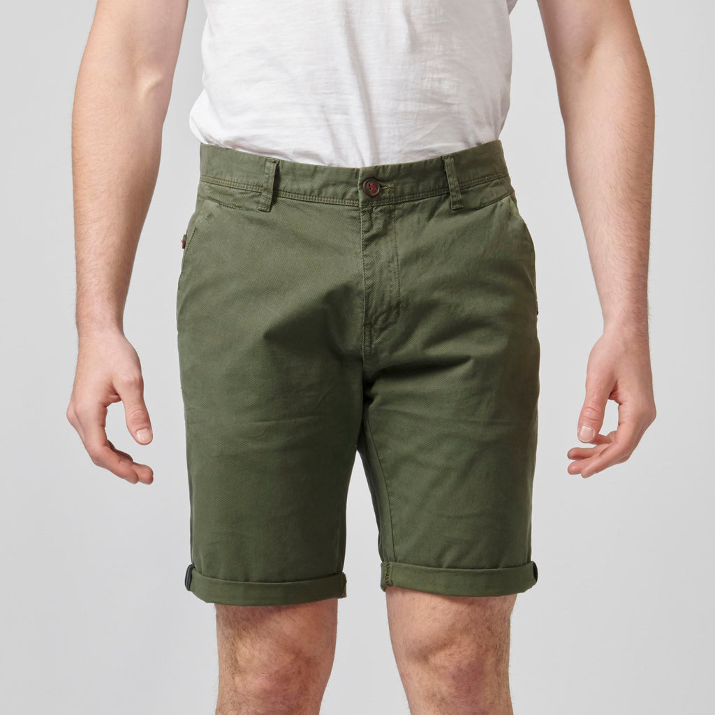 Pantalón Corto Chino de Algodón Stretch Hombre – Koroshi 2111PS08