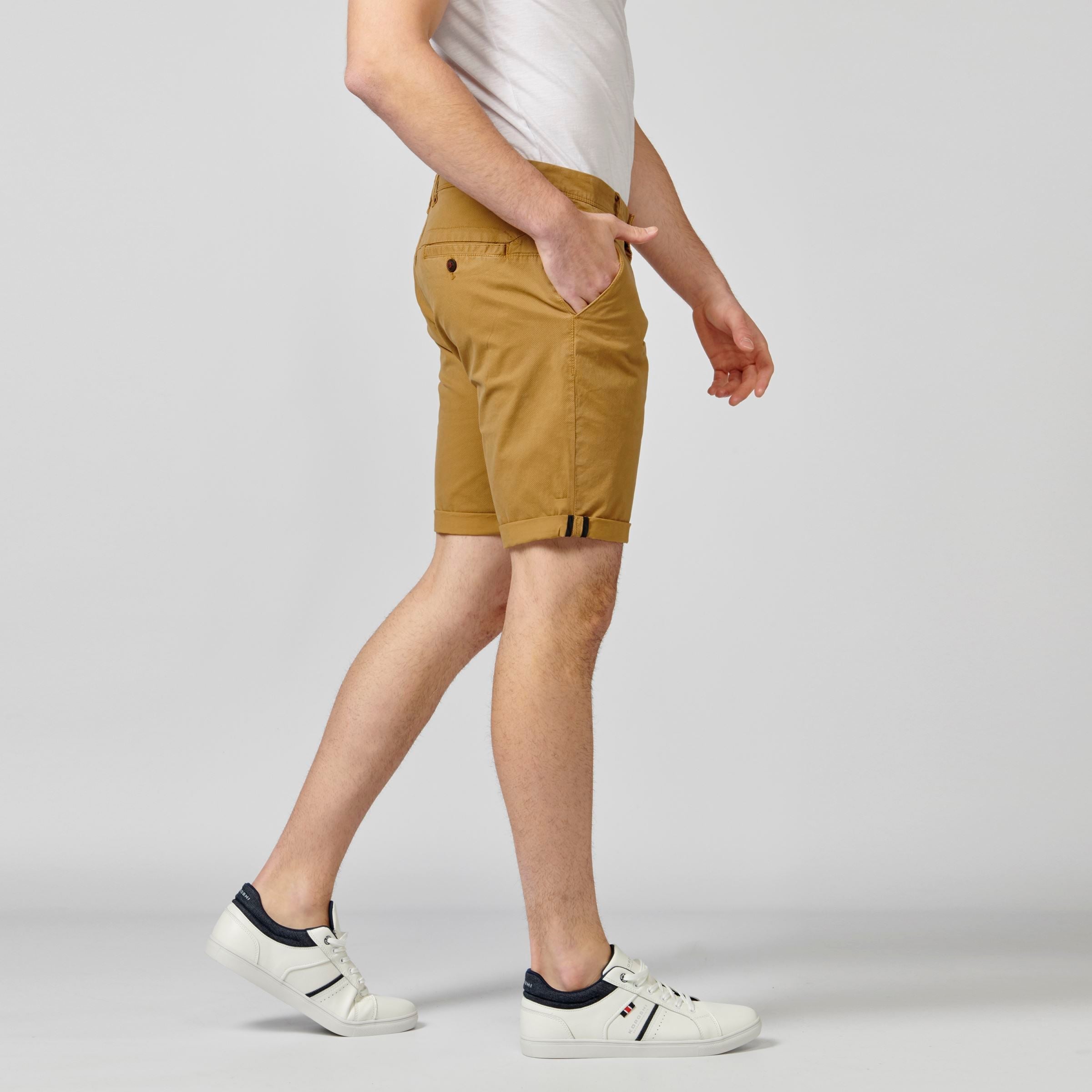 Pantalón Corto Chino de Algodón Stretch Hombre – Koroshi 2111PS08