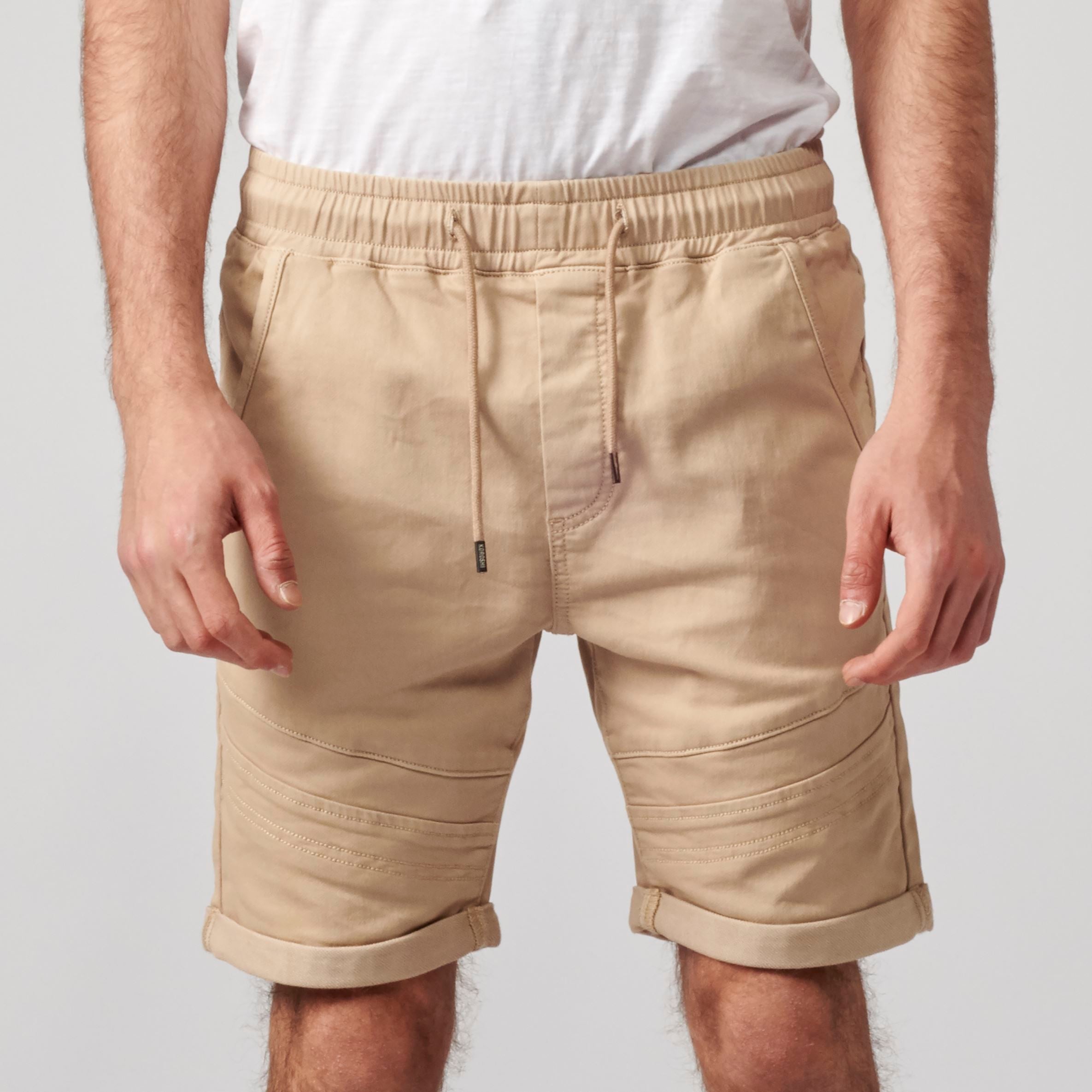 Bermuda Jogger Knit Denim Cintura Elástica Hombre – Koroshi 2111PS85