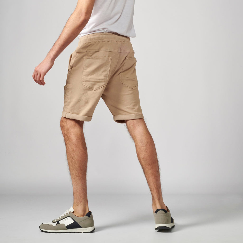 Bermuda Jogger Knit Denim Cintura Elástica Hombre – Koroshi 2111PS85