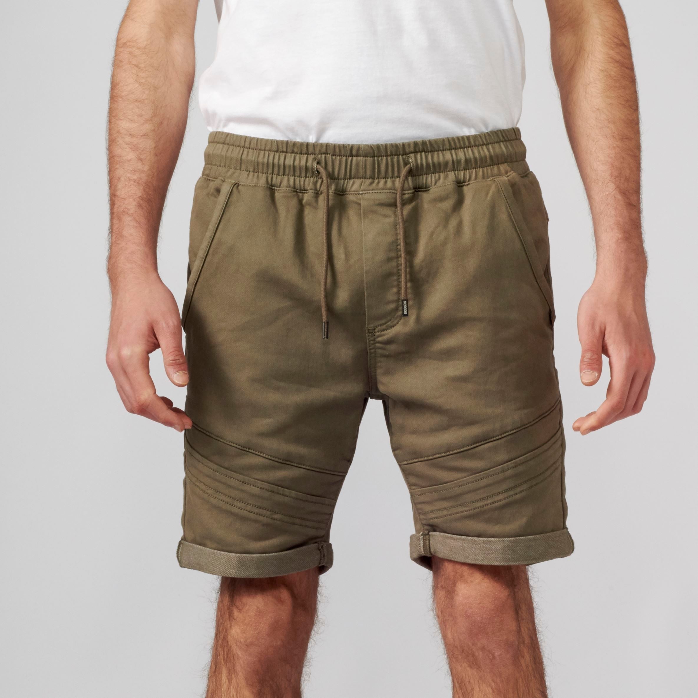 Bermuda Jogger Knit Denim Cintura Elástica Hombre – Koroshi 2111PS85