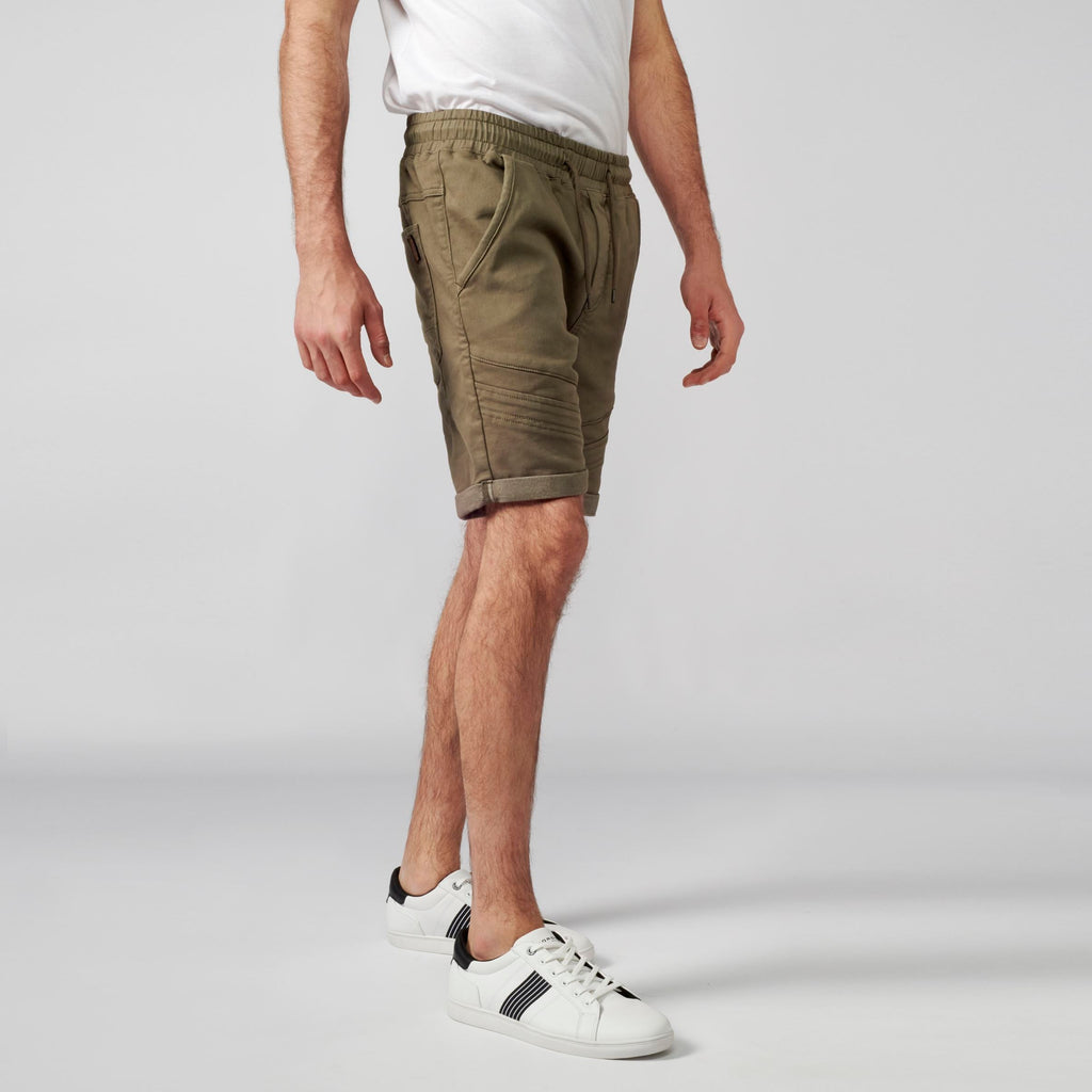 Bermuda Jogger Knit Denim Cintura Elástica Hombre – Koroshi 2111PS85