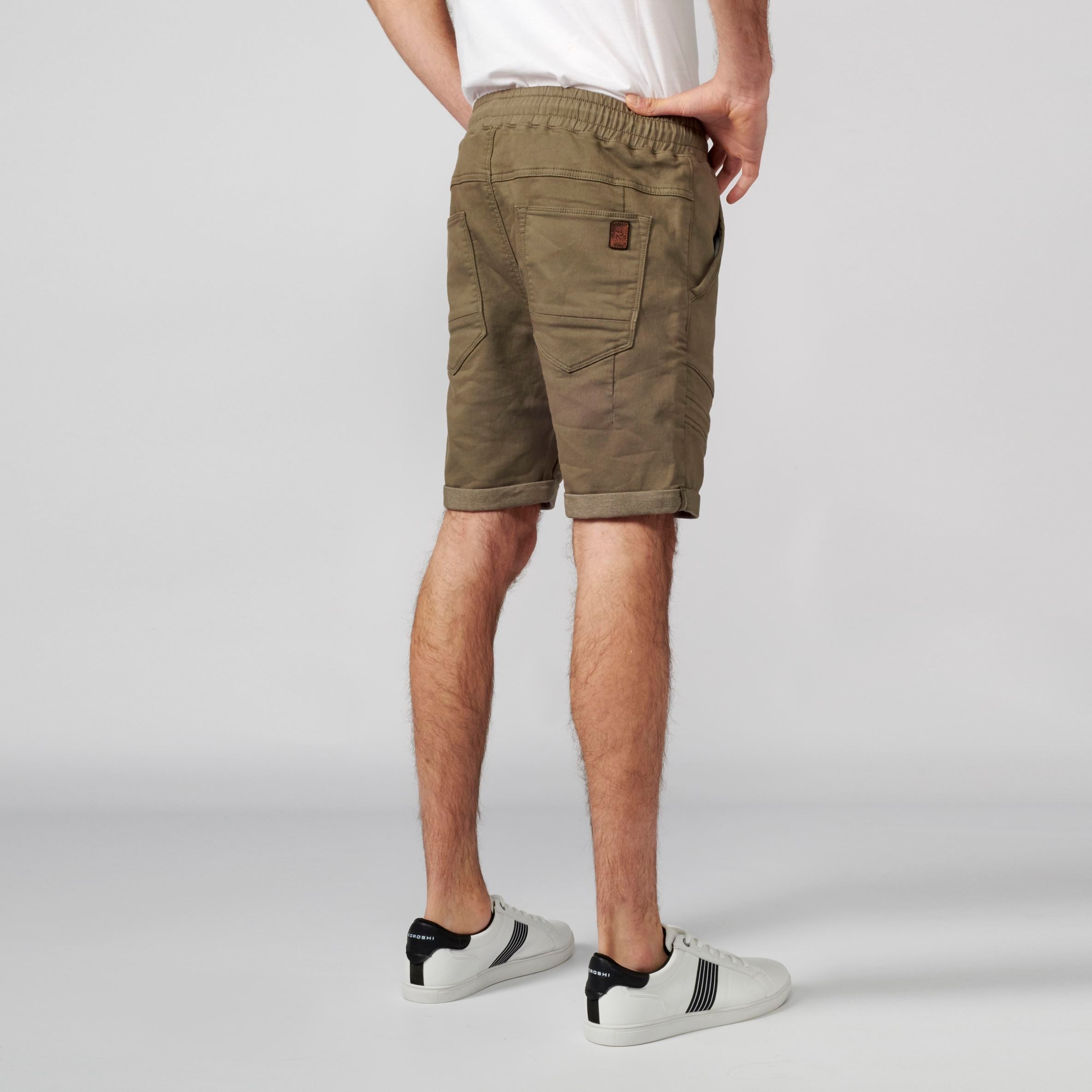 Bermuda Jogger Knit Denim Cintura Elástica Hombre – Koroshi 2111PS85