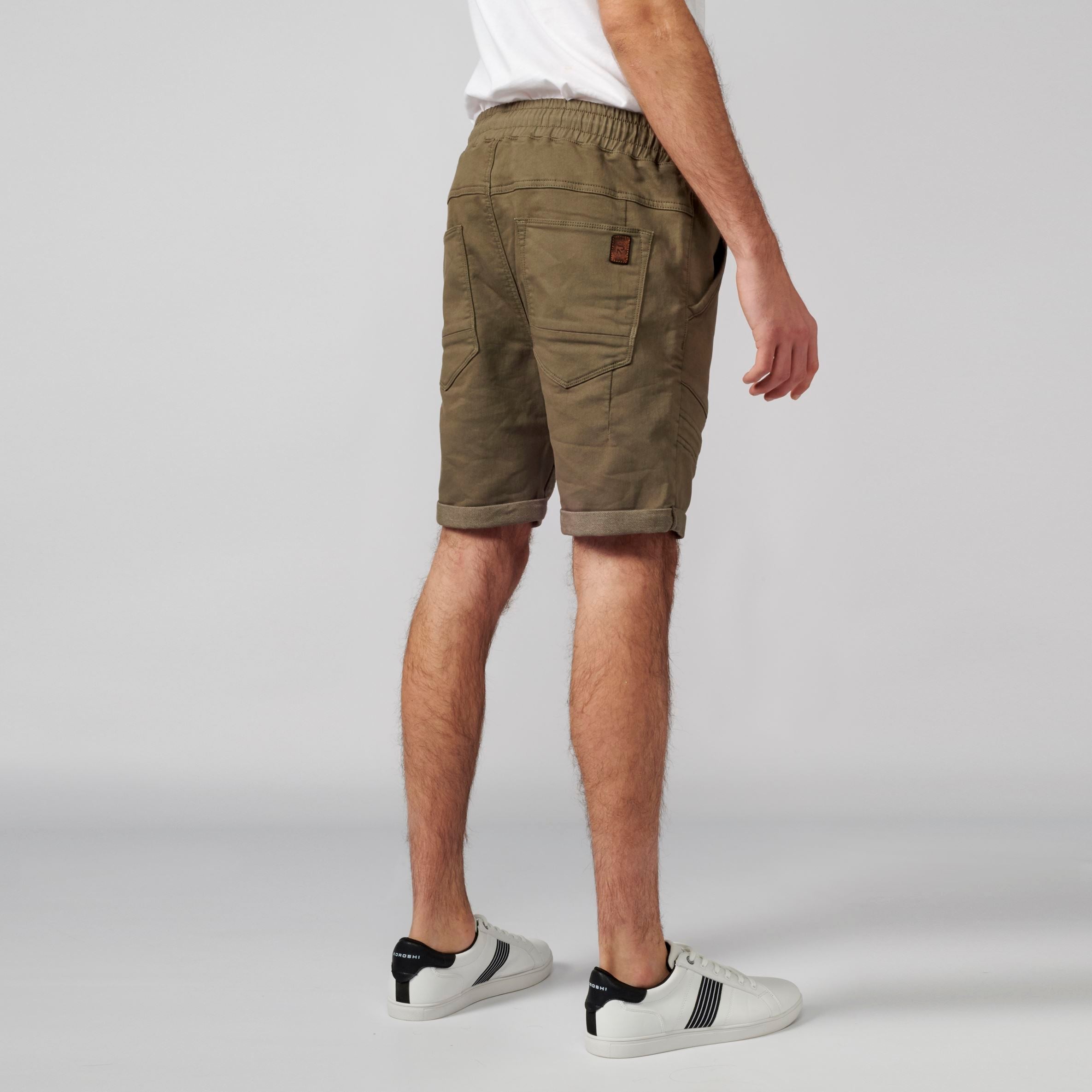 Bermuda Jogger Knit Denim Cintura Elástica Hombre – Koroshi 2111PS85