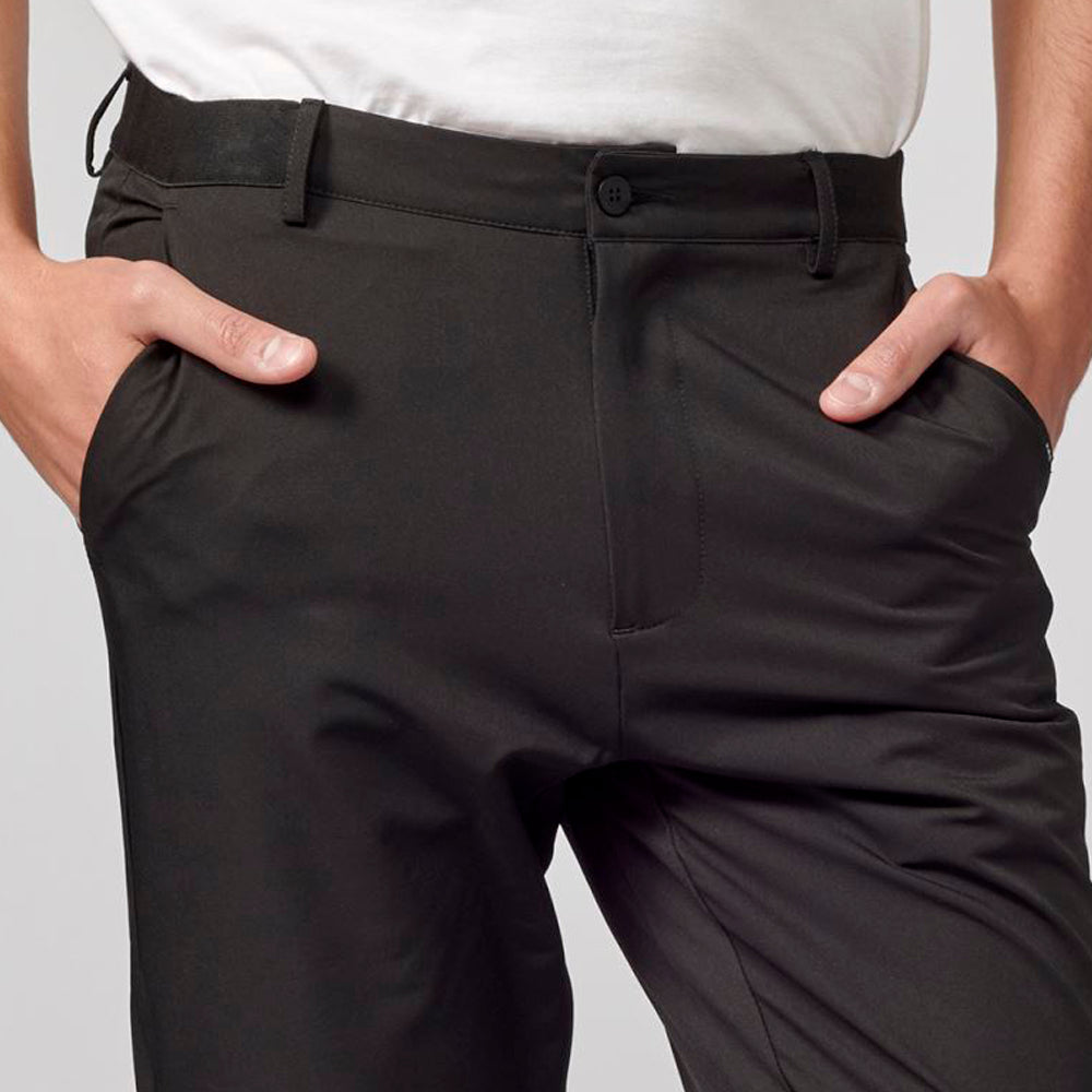 Pantalón de Vestir Hombre Tejido Bielástico – Koroshi Negro