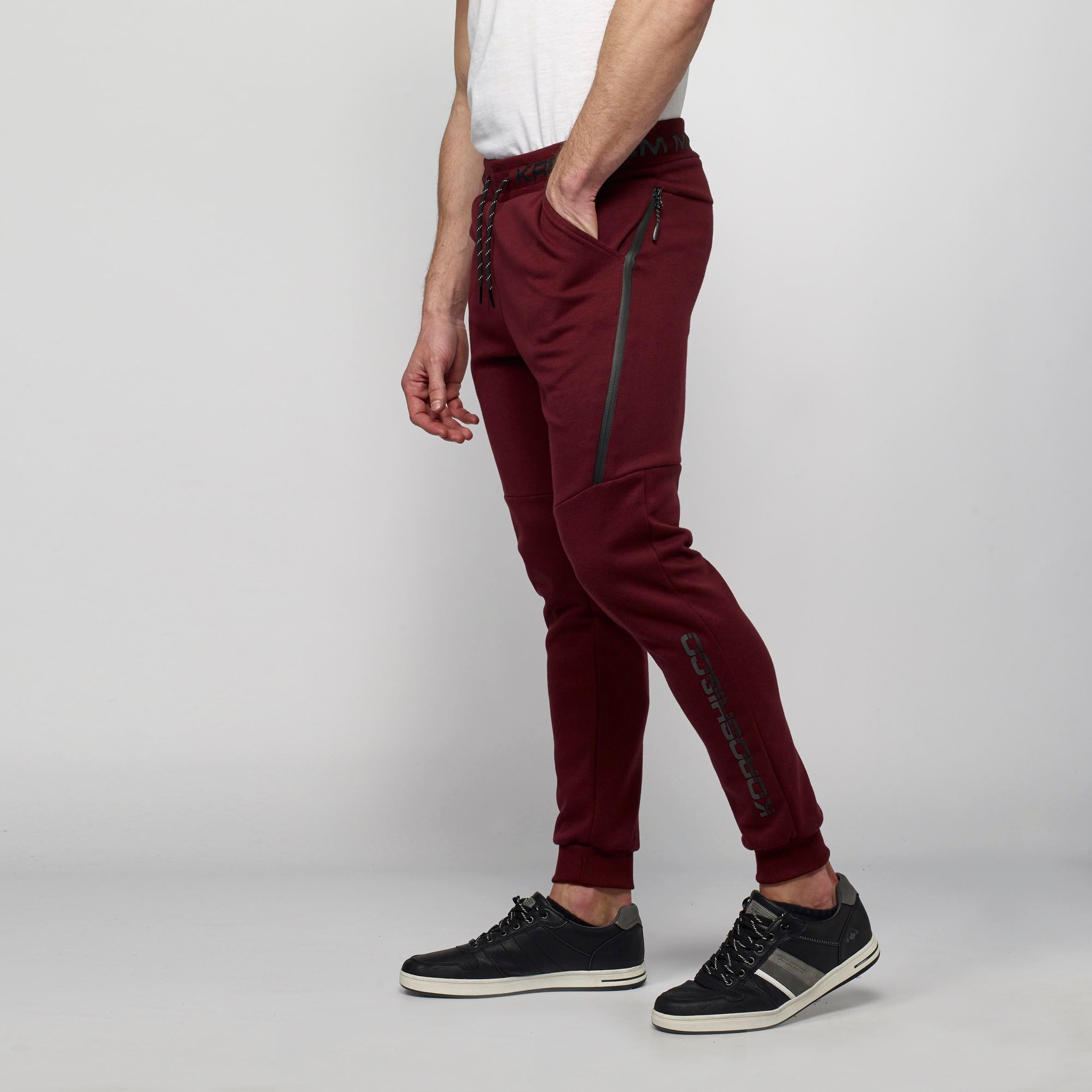 Pantalón Jogger Hombre Felpa con Banda Lateral – Koroshi 2111PT87