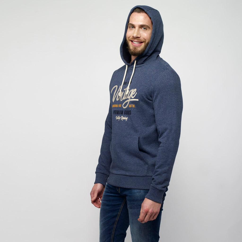 Sudadera con Capucha Hombre Estampado Vintage – Koroshi 2111SU13