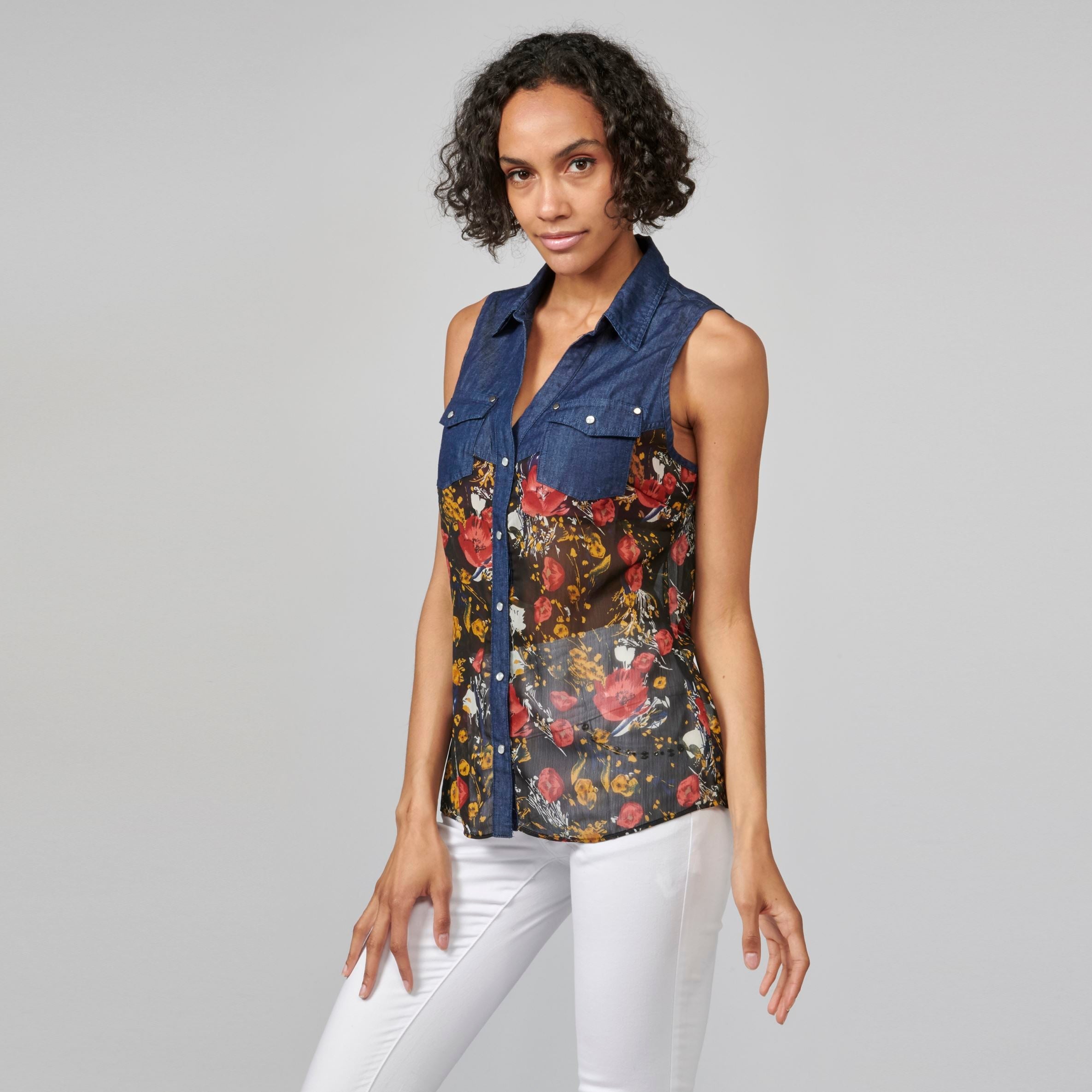 Blusa Estampado Mandala Mujer Manga Larga Amplia – Koroshi 2112BL75