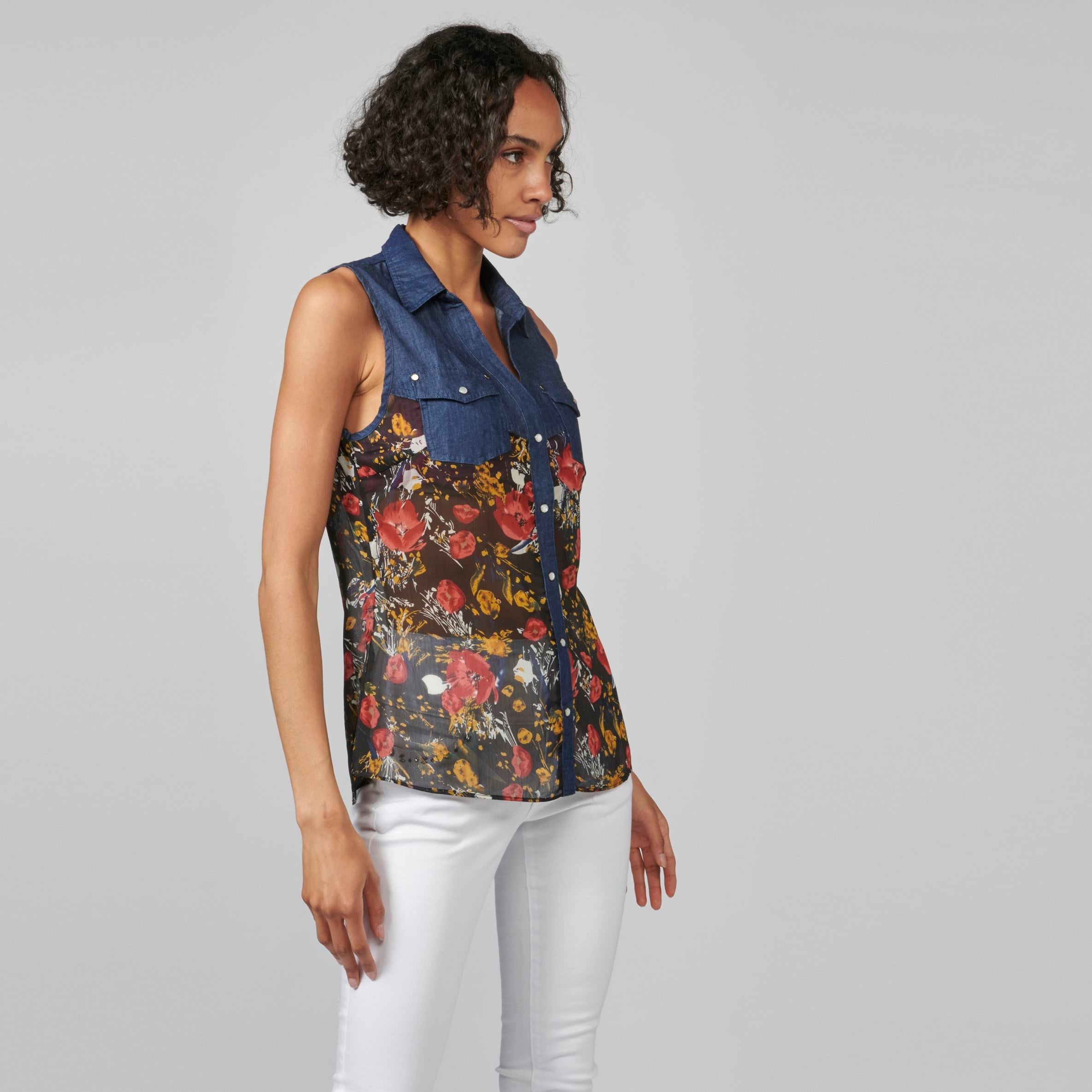 Blusa Estampado Mandala Mujer Manga Larga Amplia – Koroshi 2112BL75