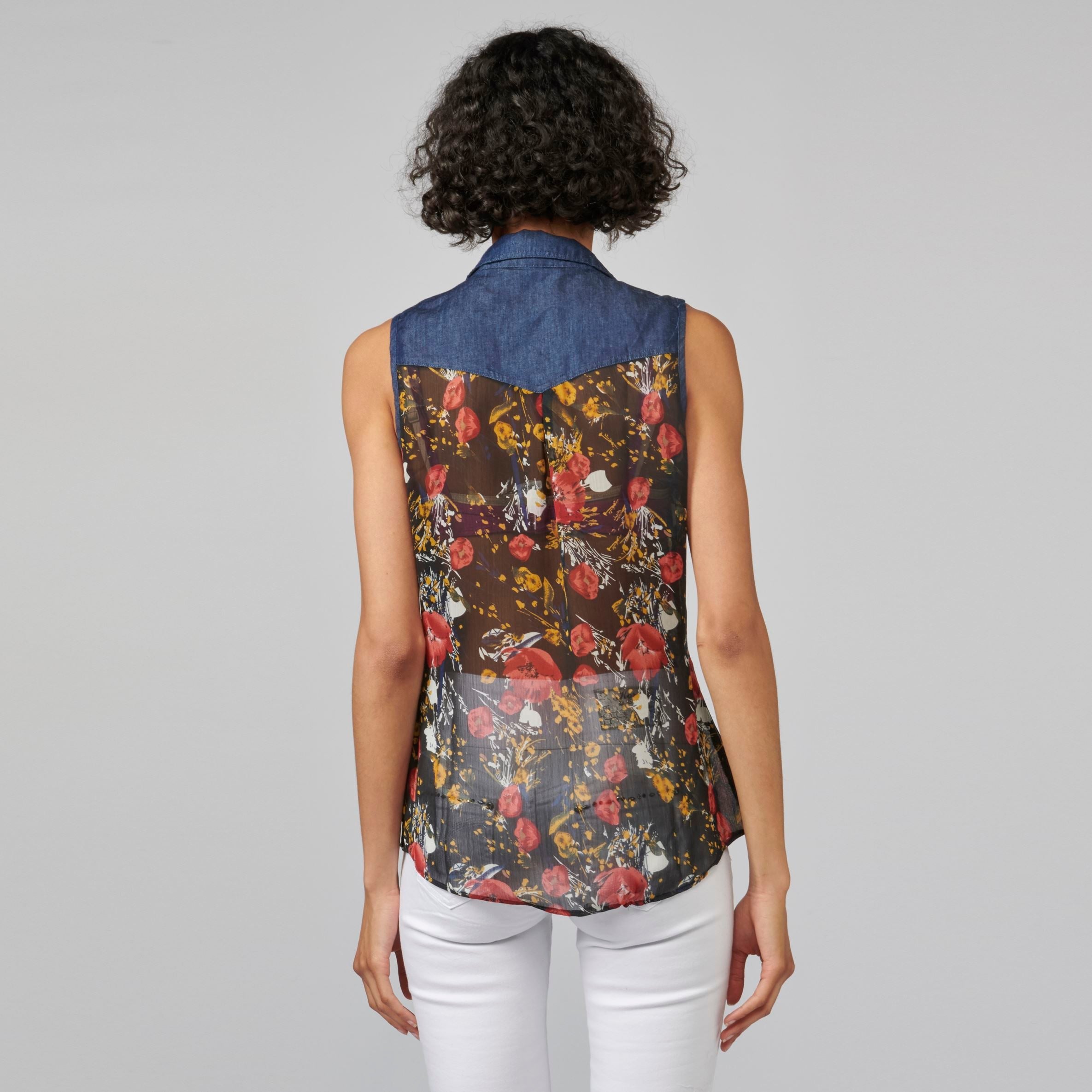 Blusa Estampado Mandala Mujer Manga Larga Amplia – Koroshi 2112BL75