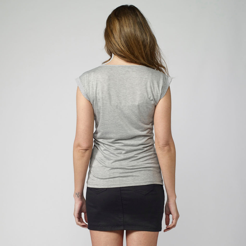 Top Fluido Mujer Estampado Étnico – Koroshi 2112TP13
