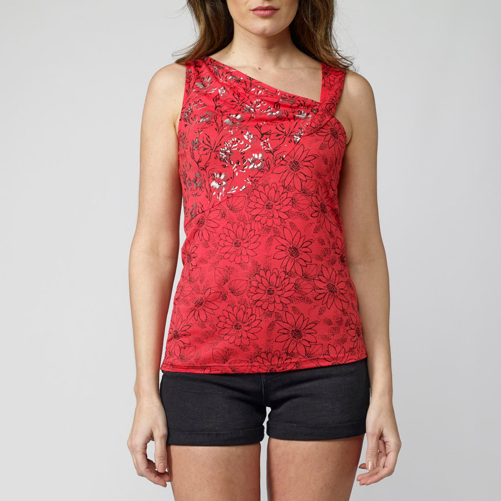 Top Mujer Tirantes Estampado Floral – Koroshi 2112TP42
