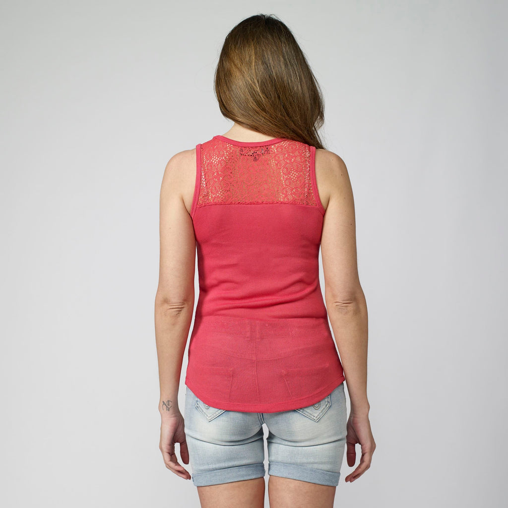 Top de Tirantes Mujer Estampado Étnico Efecto Lavado – Koroshi Coral