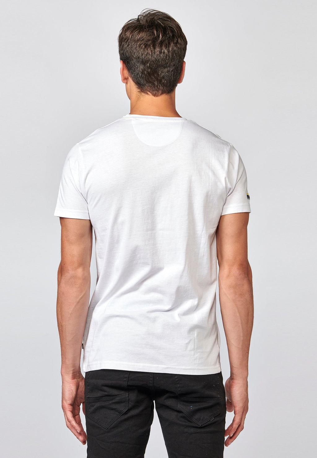 Camiseta Hombre Manga Corta Estampado Urbano – Koroshi 2121MC30