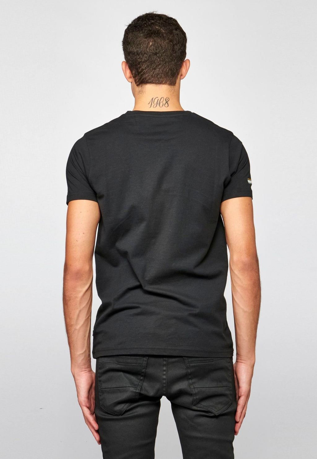 Camiseta Hombre Manga Corta Estampado Urbano – Koroshi 2121MC30