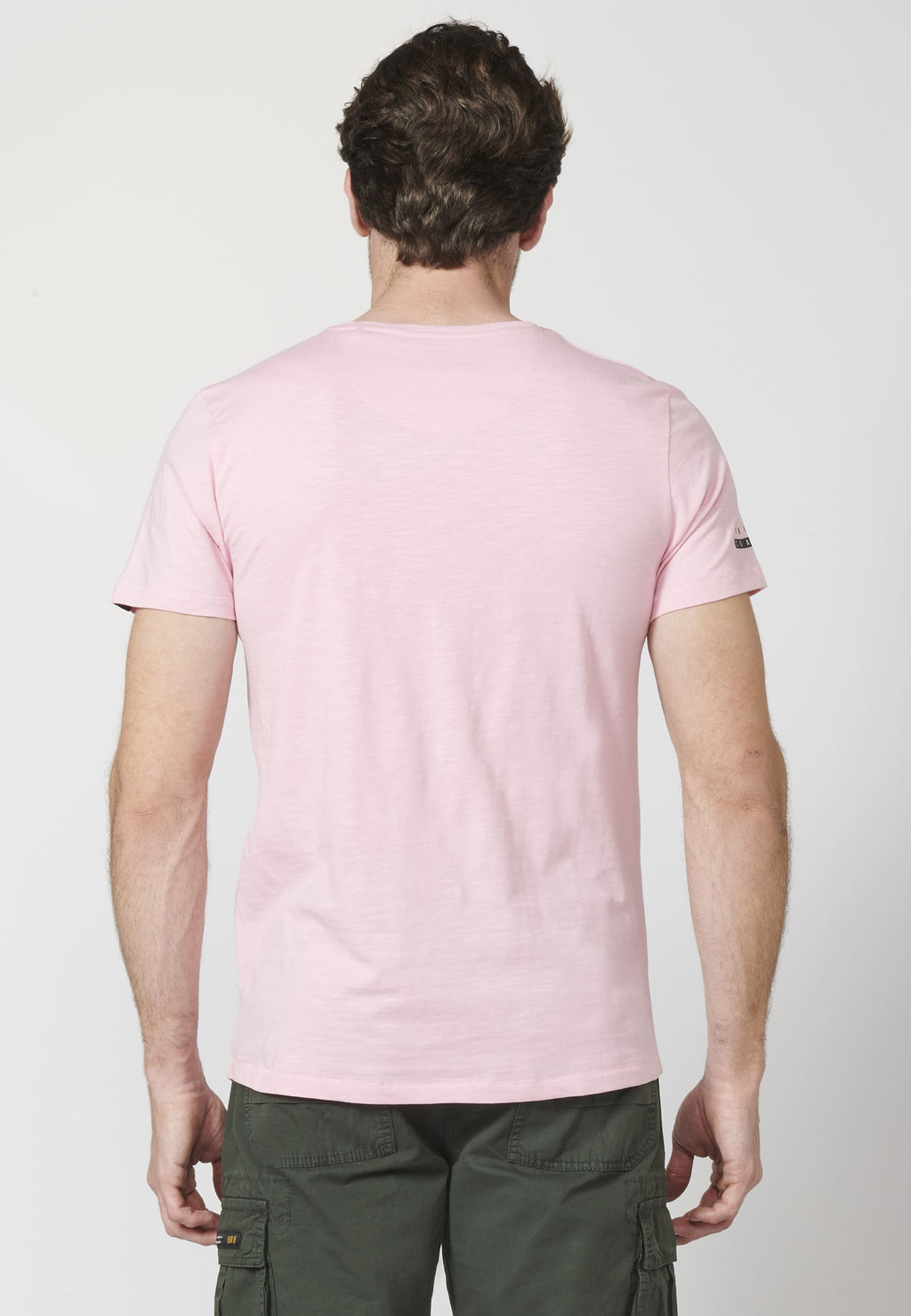 Camiseta Manga Corta Hombre Estampado Surfero 100% Algodón – Koroshi 2211MC28