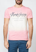 Camiseta Hombre Manga Corta Estampado Dip Dye – Koroshi 2211MC41
