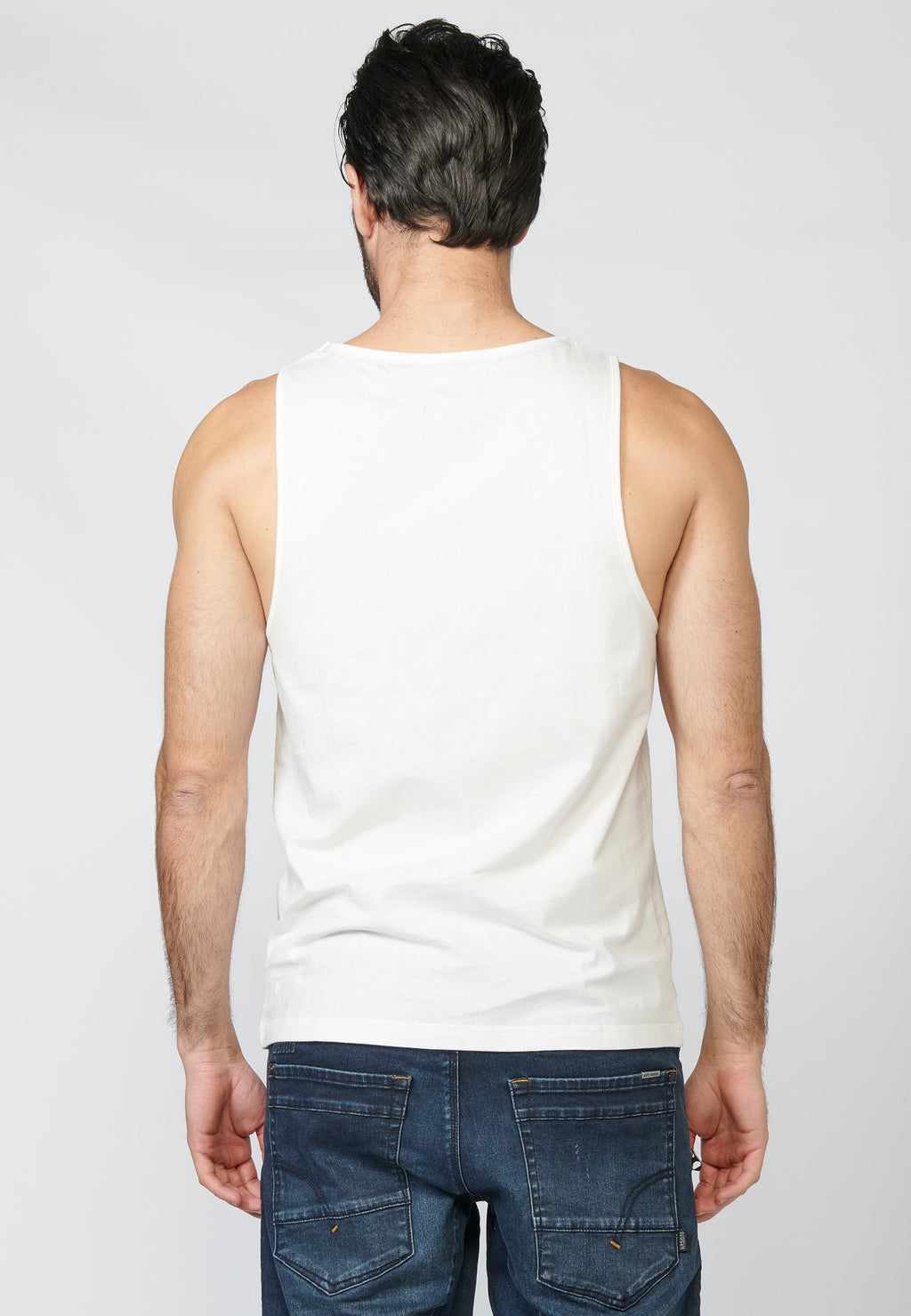 Camiseta de Tirantes Hombre Estampado Surfero – Koroshi 2211MS06