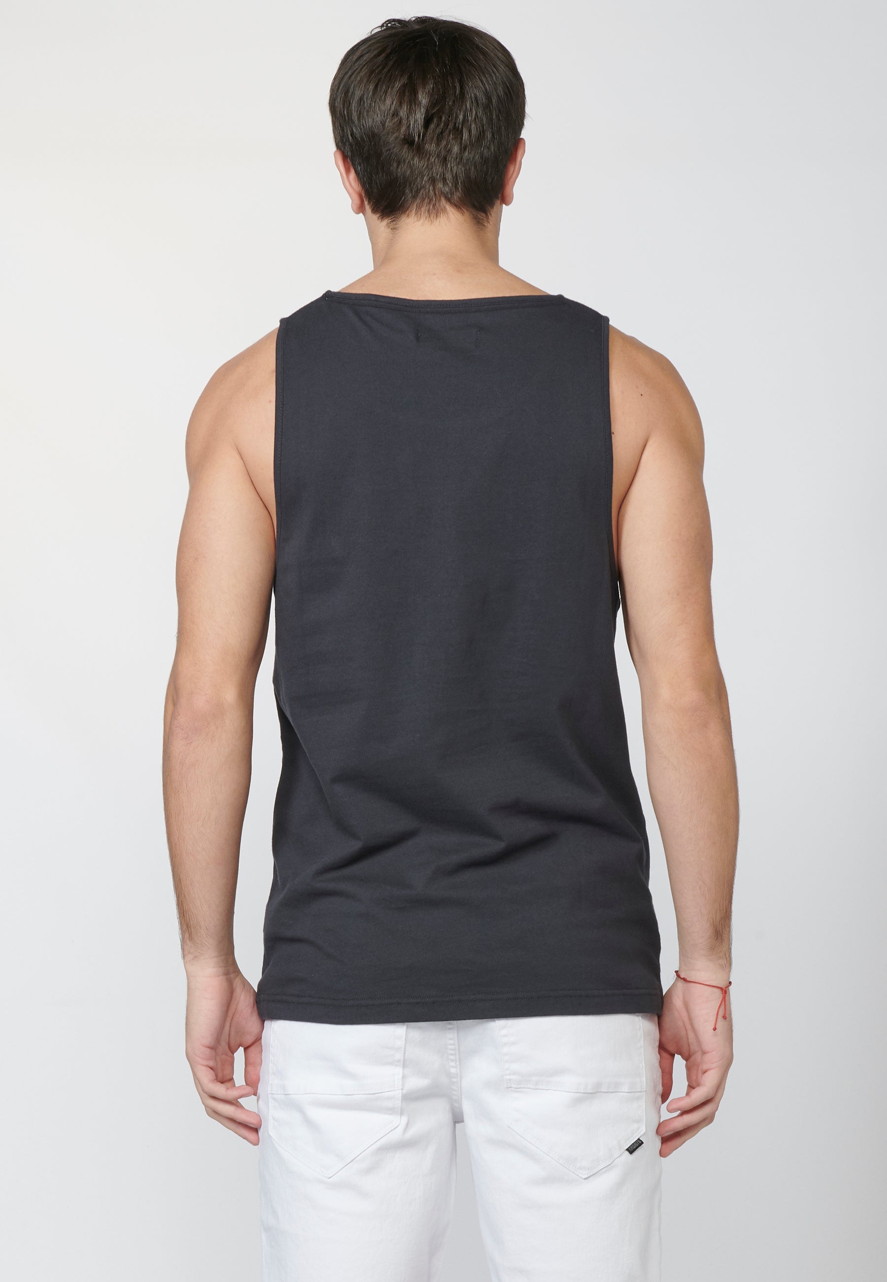Camiseta de Tirantes Hombre Estampado Surfero – Koroshi 2211MS06