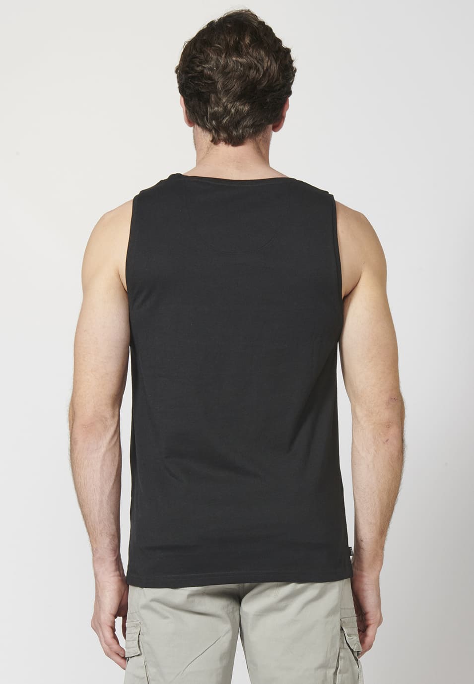 Camiseta de Tirantes Hombre Estampado Camuflaje – Koroshi 2211MS07