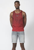 Camiseta de Tirantes Hombre Estampado Degradado – Koroshi 2211MS11