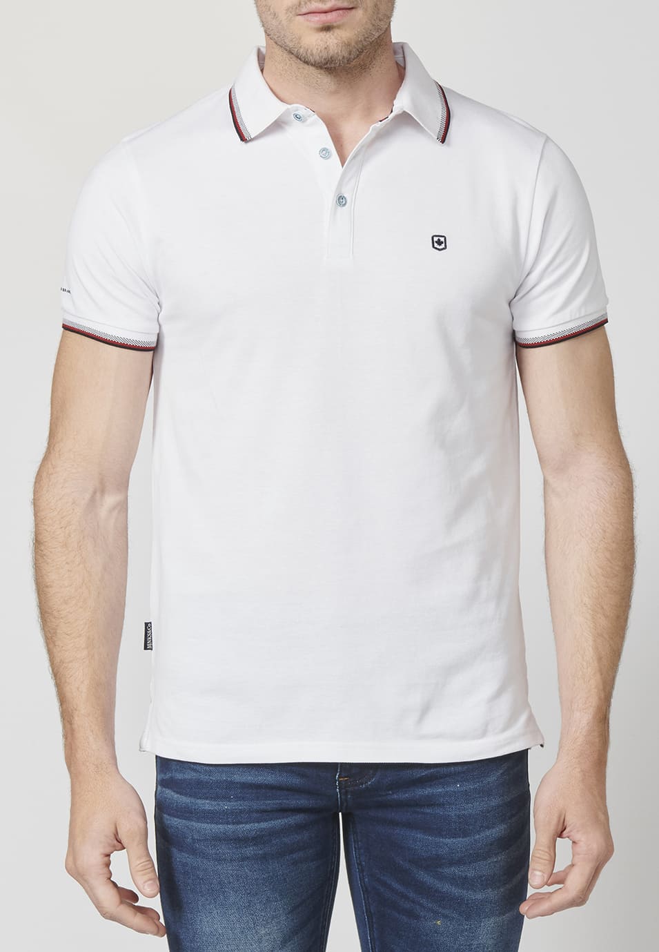 Polo Piqué Hombre Manga Corta Cuello Camisero – Koroshi 2211PC23