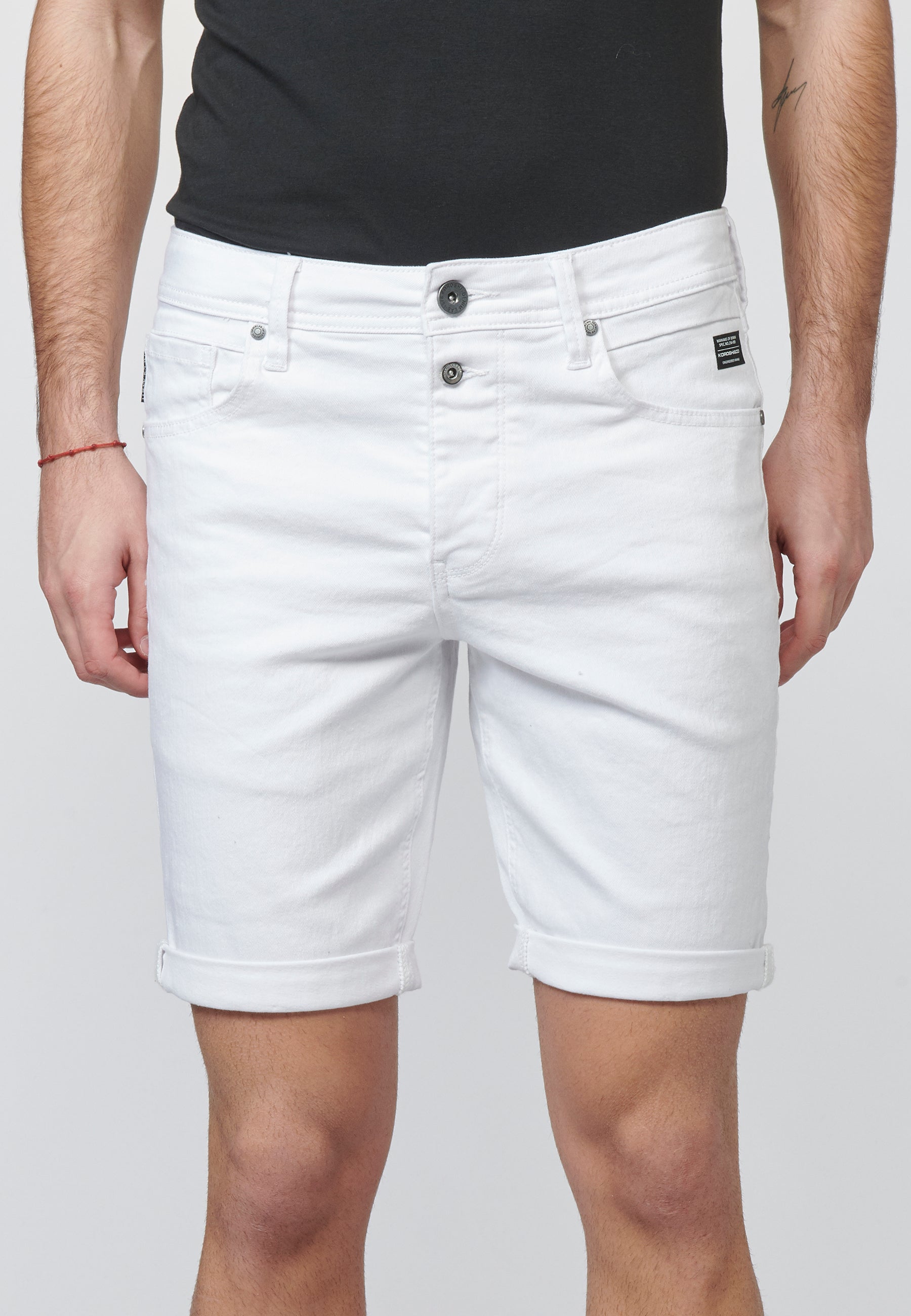 Short Hombre Tapered Algodón con Cadena Extraíble – Koroshi 2211PS03