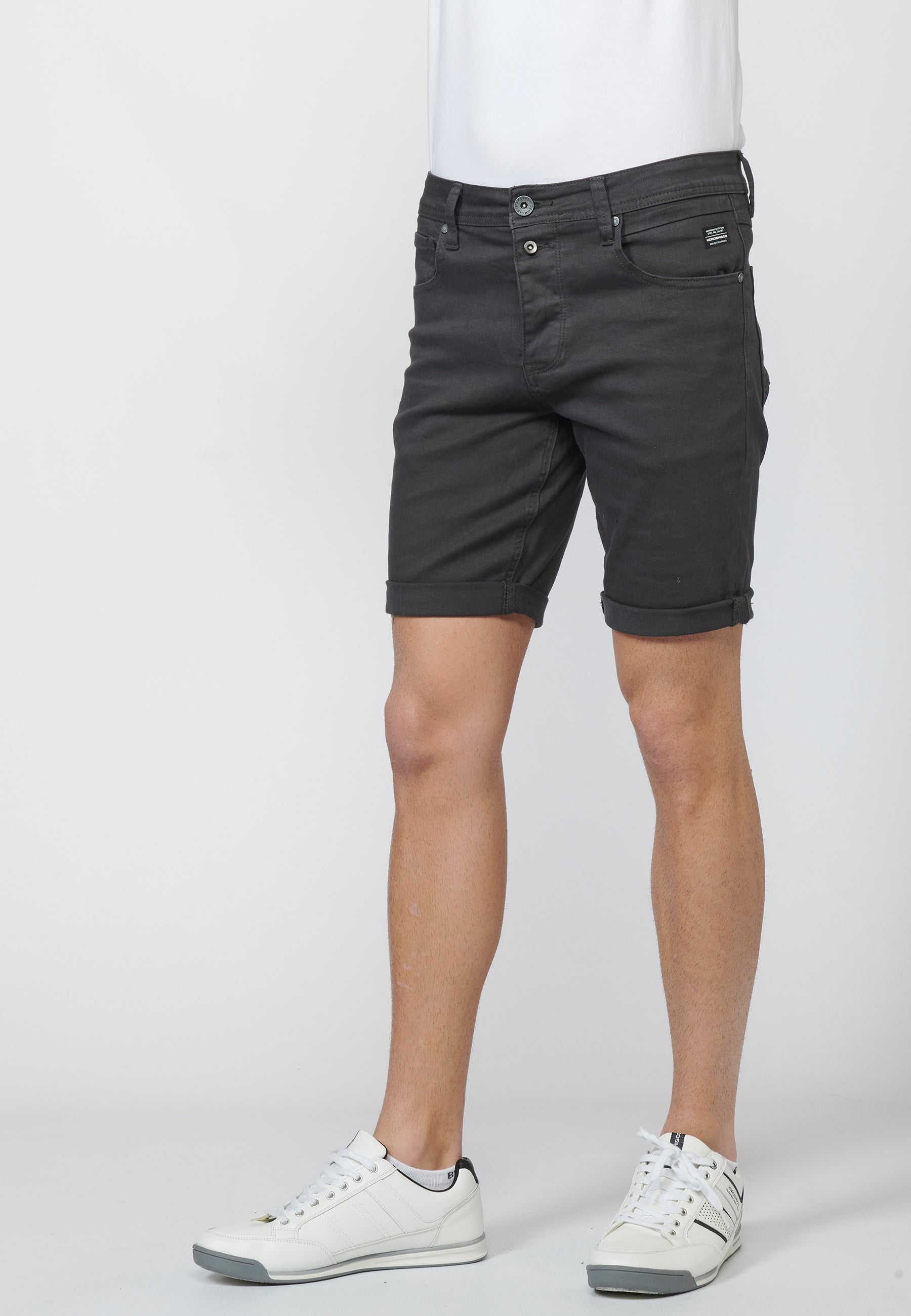 Short Hombre Tapered Algodón con Cadena Extraíble – Koroshi 2211PS03