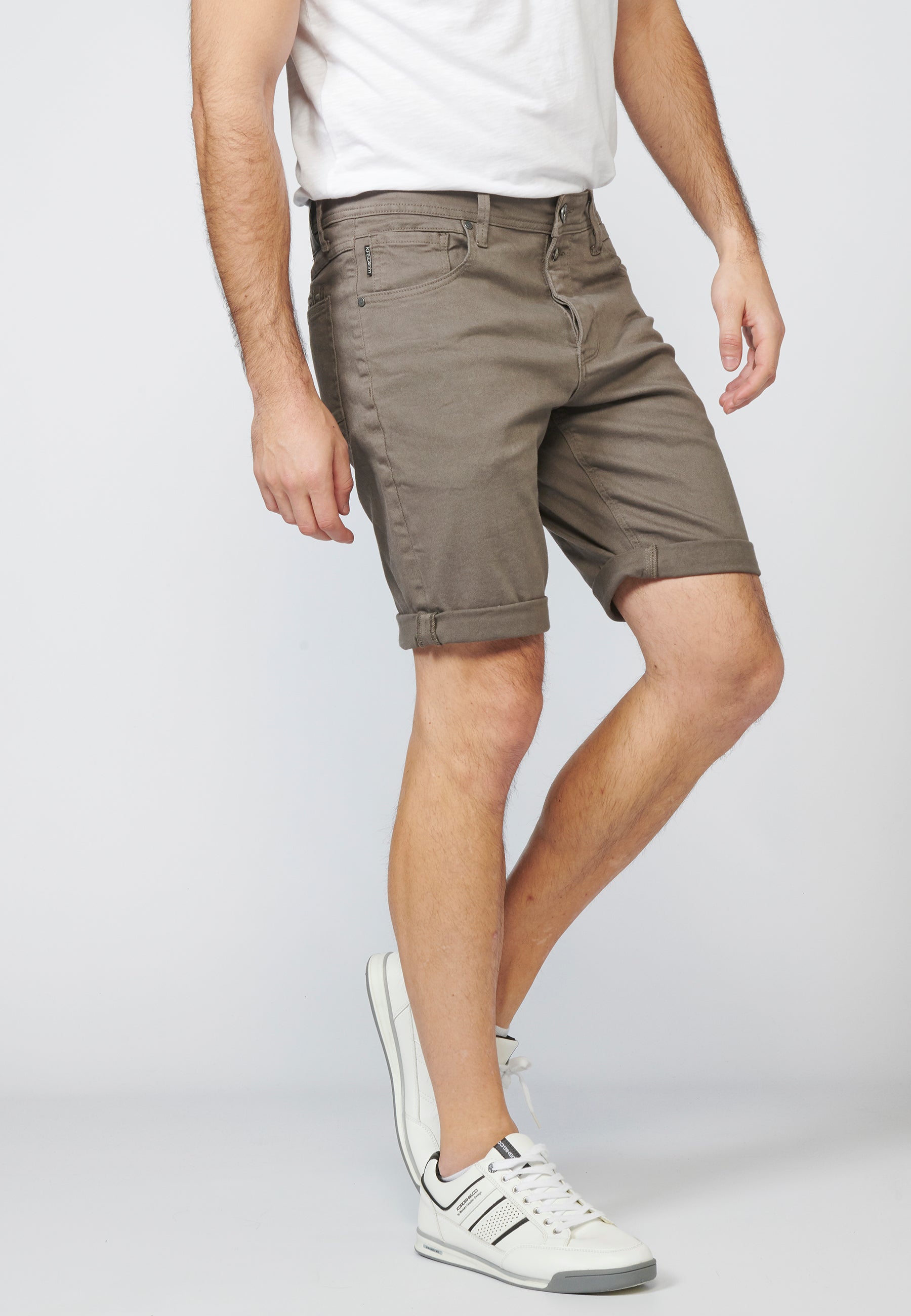 Short Hombre Tapered Algodón con Cadena Extraíble – Koroshi 2211PS03