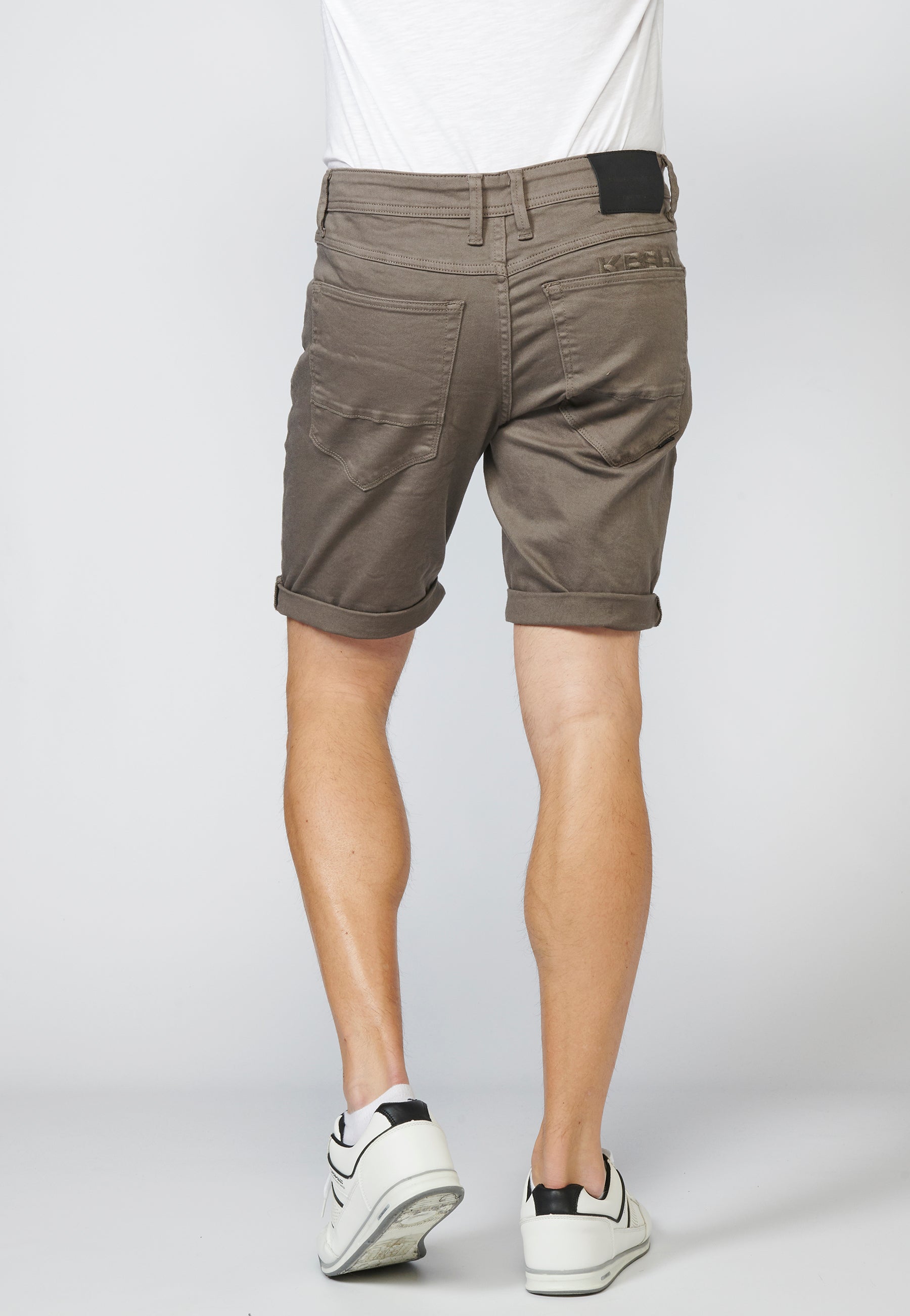 Short Hombre Tapered Algodón con Cadena Extraíble – Koroshi 2211PS03