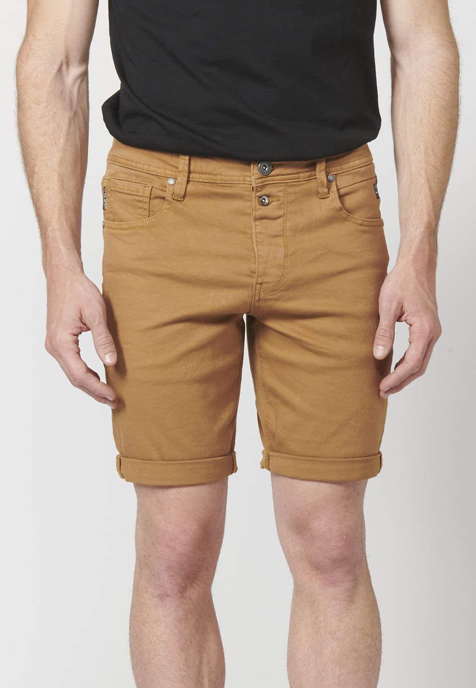 Short Hombre Tapered Algodón con Cadena Extraíble – Koroshi 2211PS03