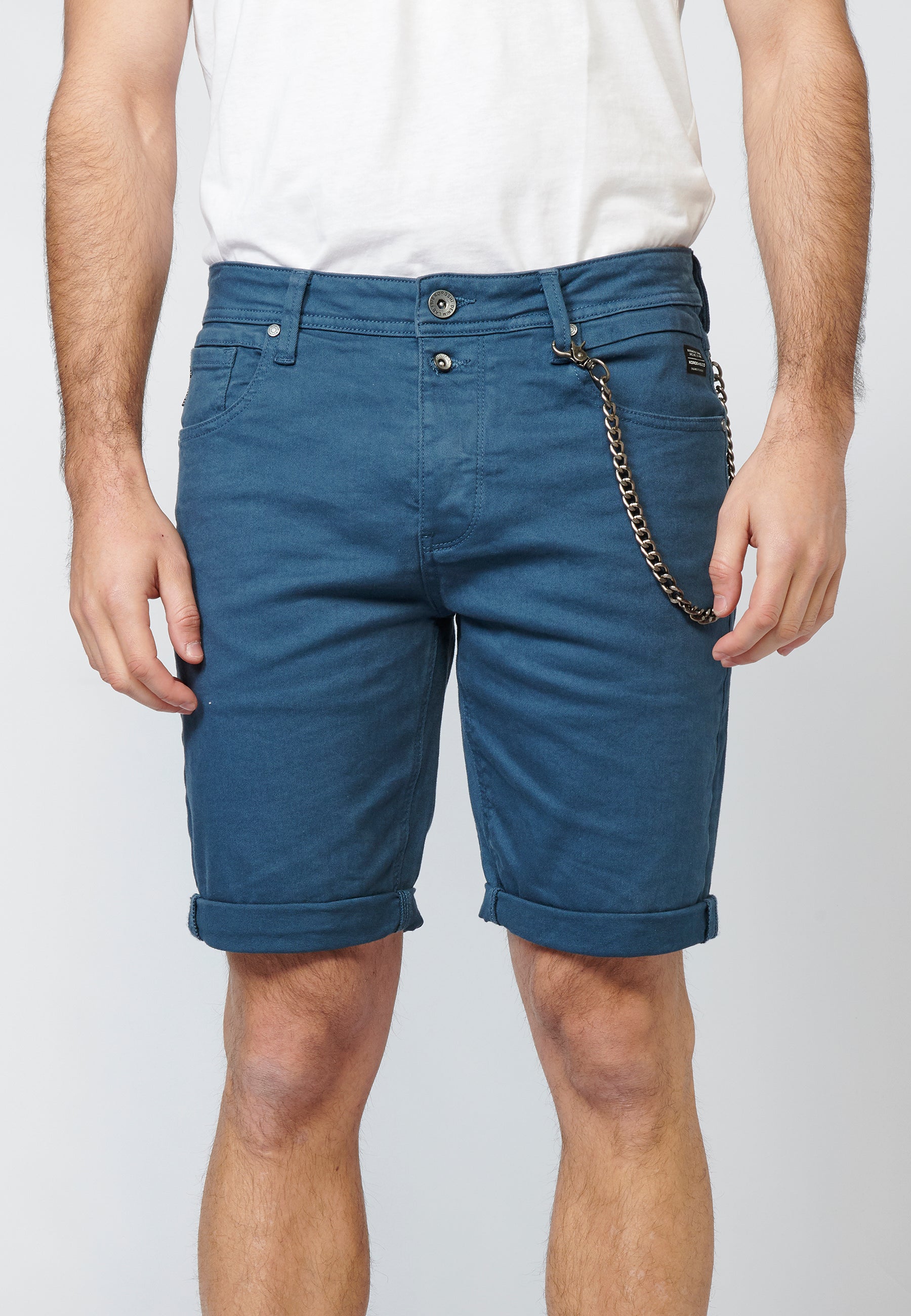 Short Hombre Tapered Algodón con Cadena Extraíble – Koroshi 2211PS03