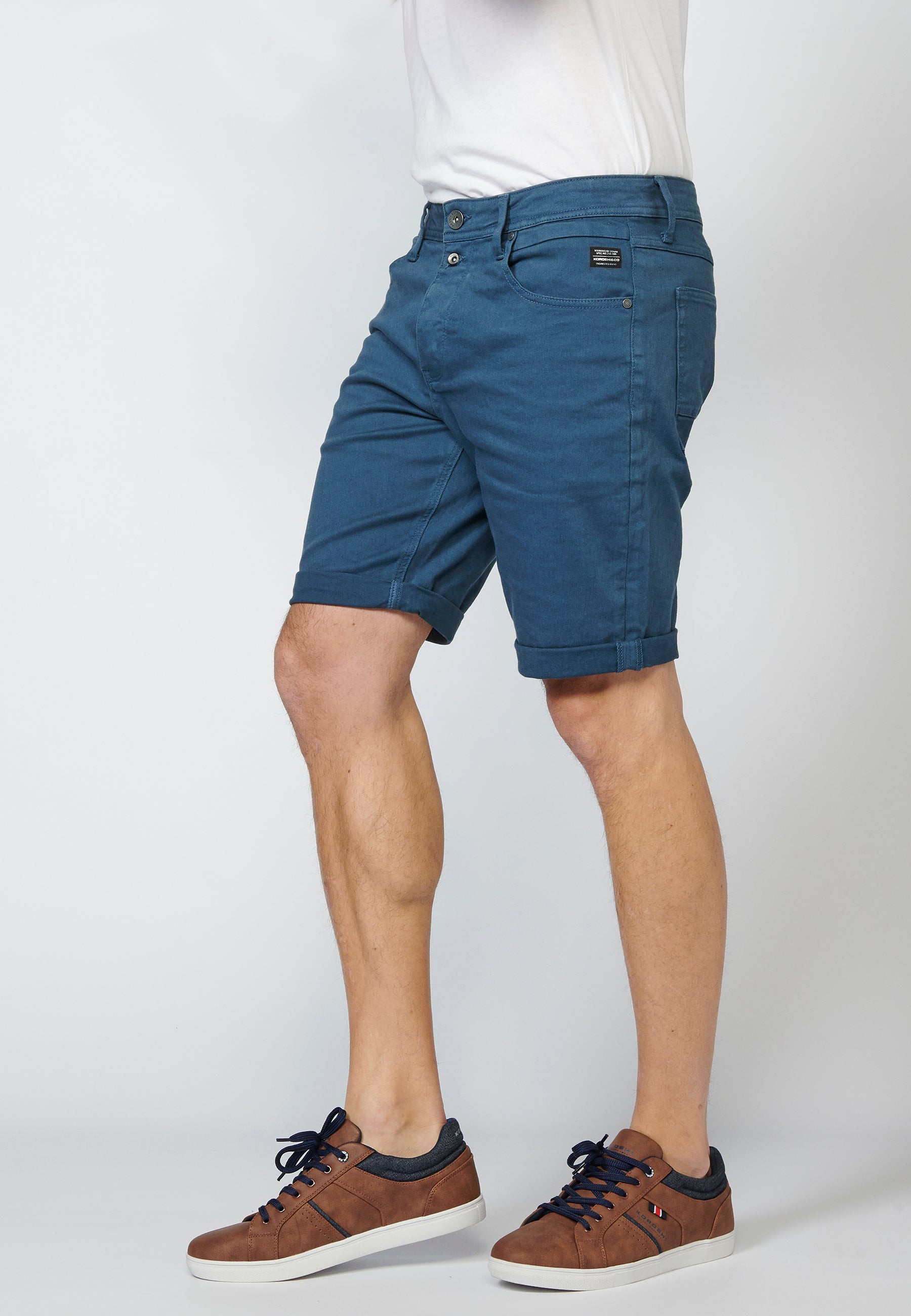 Short Hombre Tapered Algodón con Cadena Extraíble – Koroshi 2211PS03