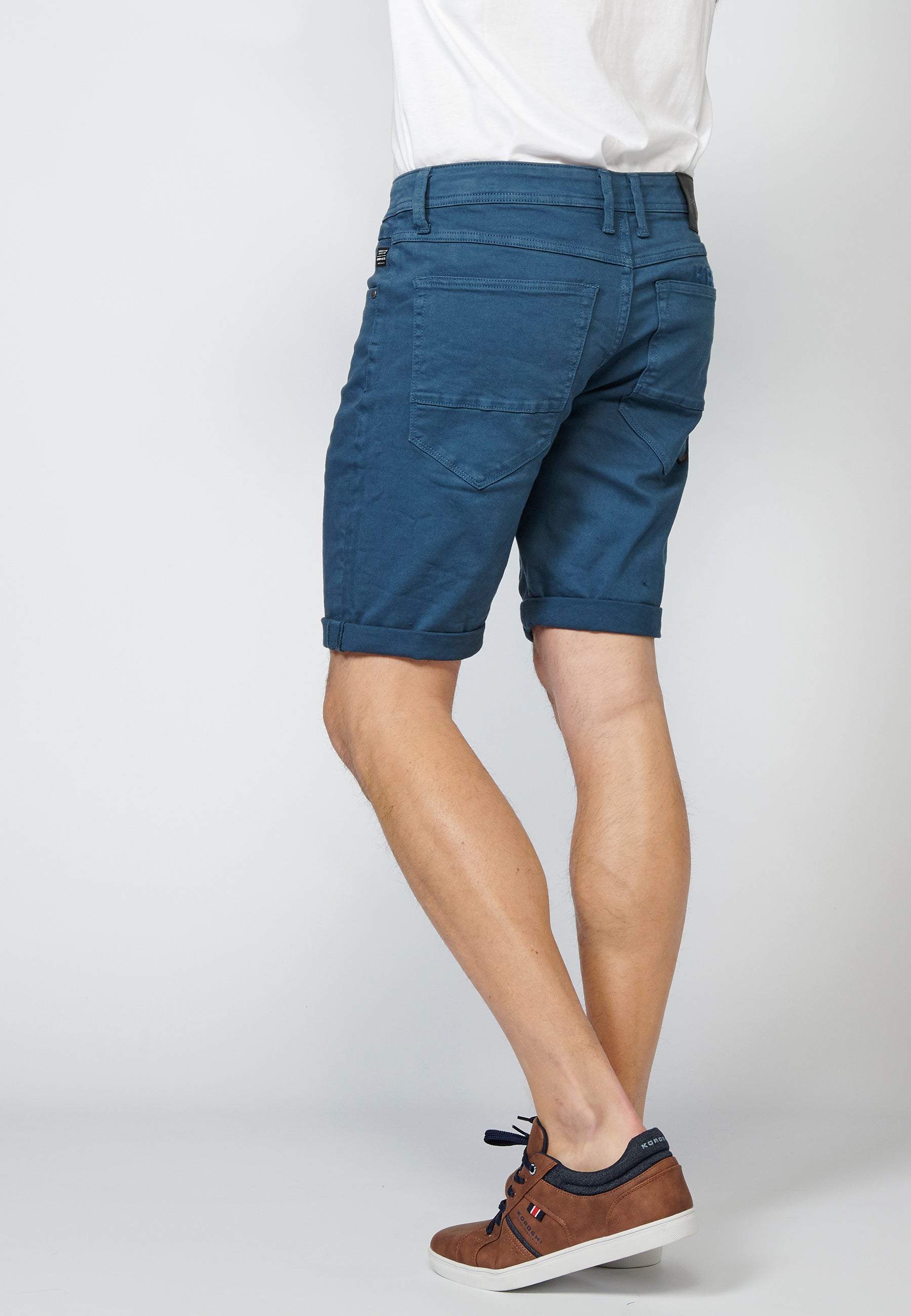 Short Hombre Tapered Algodón con Cadena Extraíble – Koroshi 2211PS03