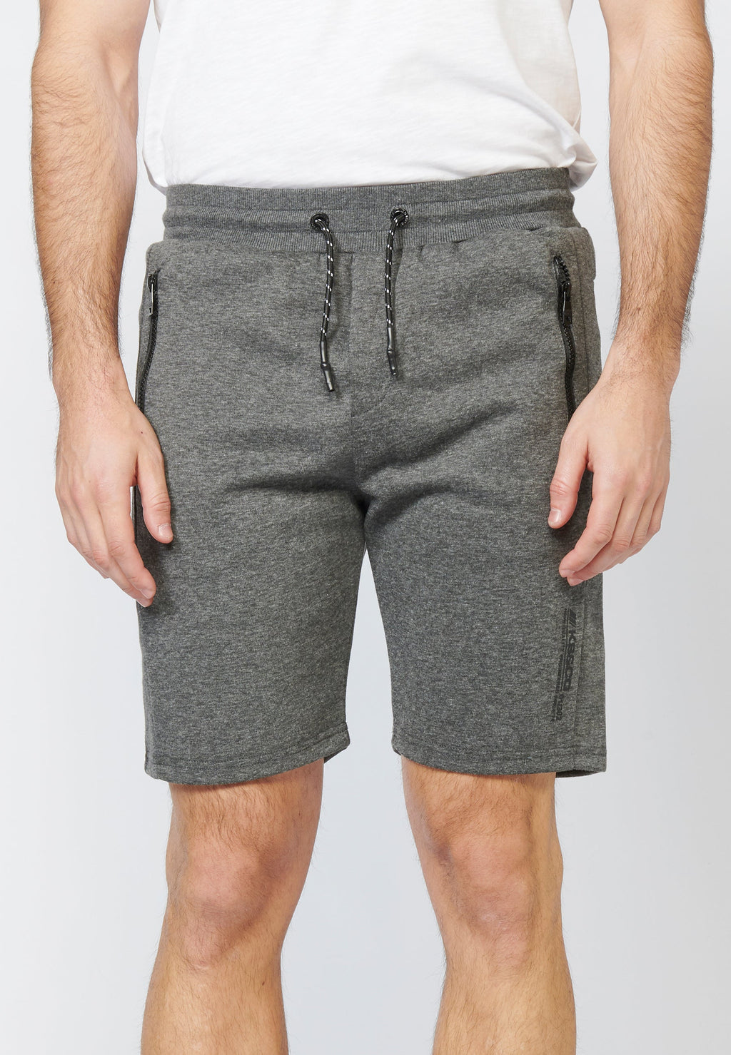Short Hombre Jogger Interlock 3 Bolsillos Cremallera – Koroshi 2211PS89