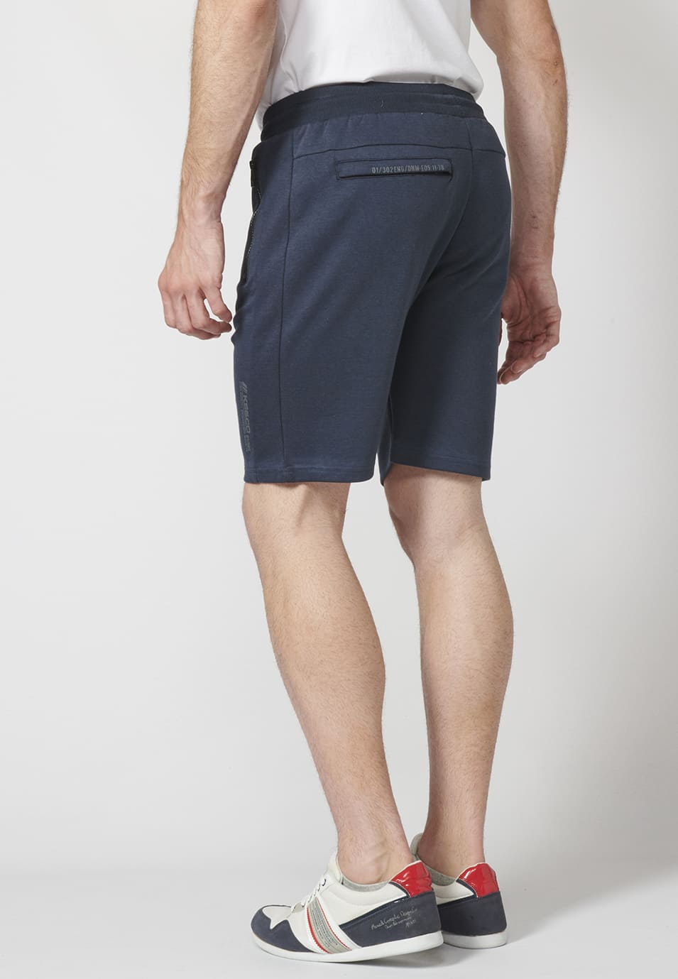 Short Hombre Jogger Interlock 3 Bolsillos Cremallera – Koroshi 2211PS89
