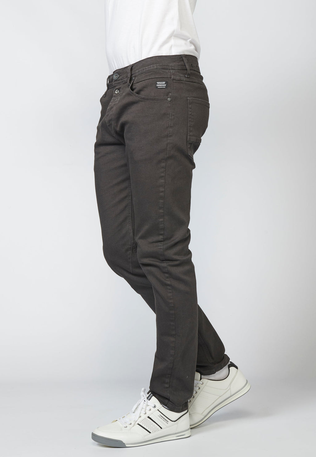 Pantalón Jeans Tapered Fit Hombre con Cadena – Koroshi 2211PT03