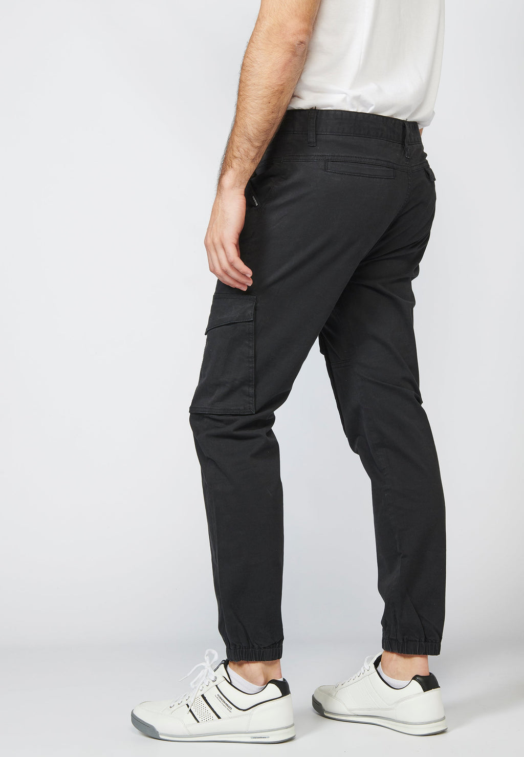 Pantalón Cargo Hombre Seis Bolsillos Bajo Elástico – Koroshi 2211PT06