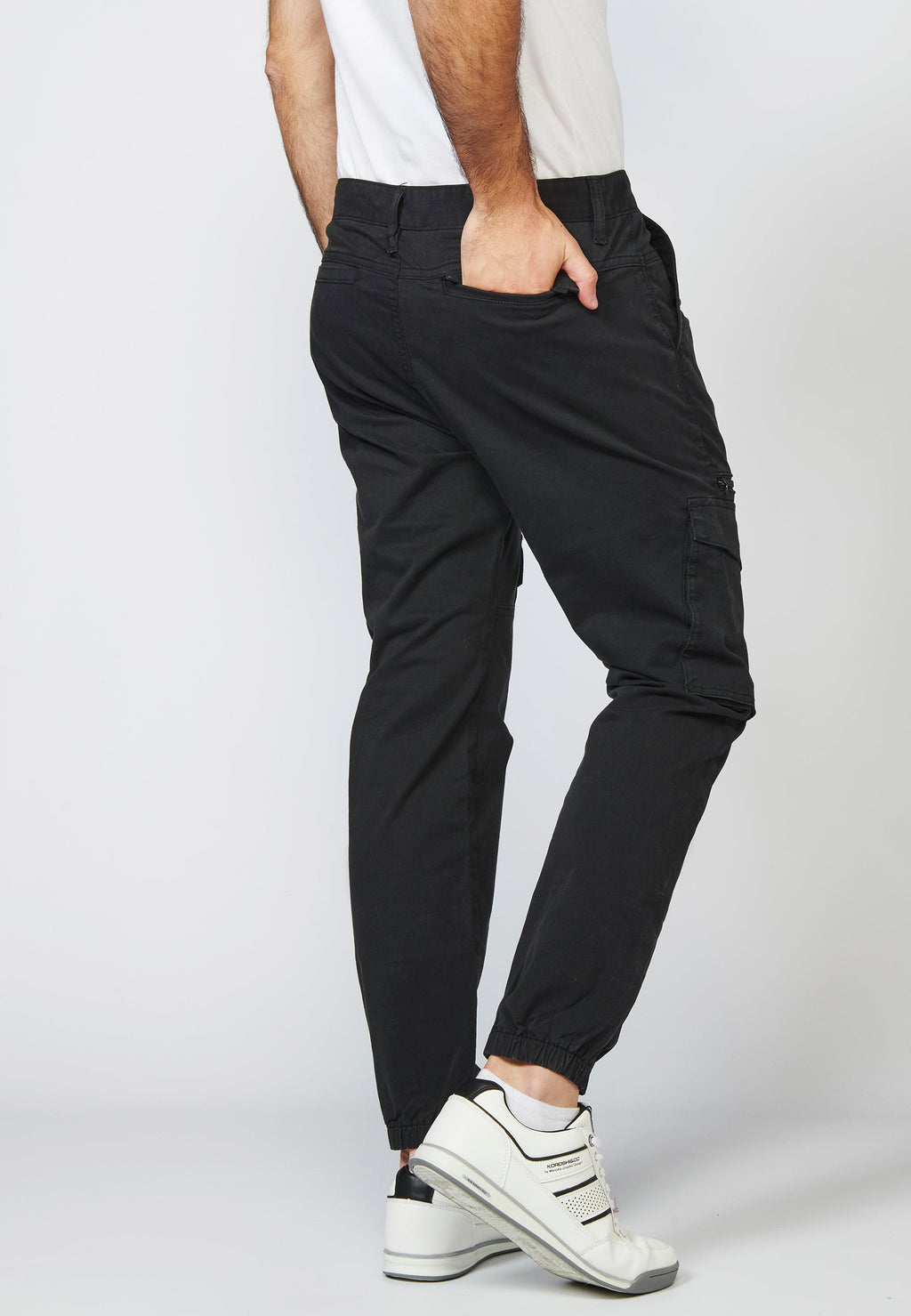 Pantalón Cargo Hombre Seis Bolsillos Bajo Elástico – Koroshi 2211PT06