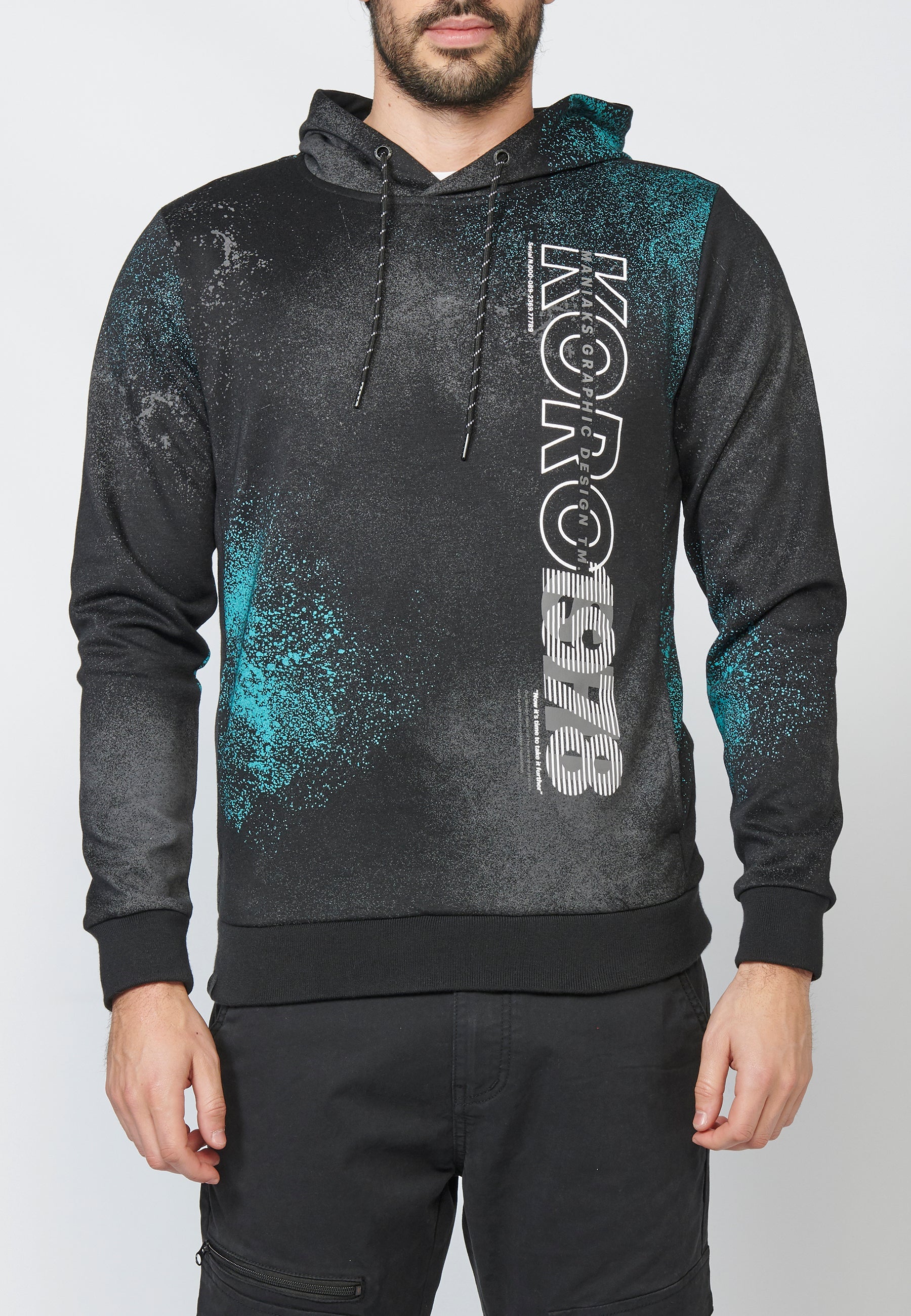 Sudadera de manga larga menta para hombre | ropa casual