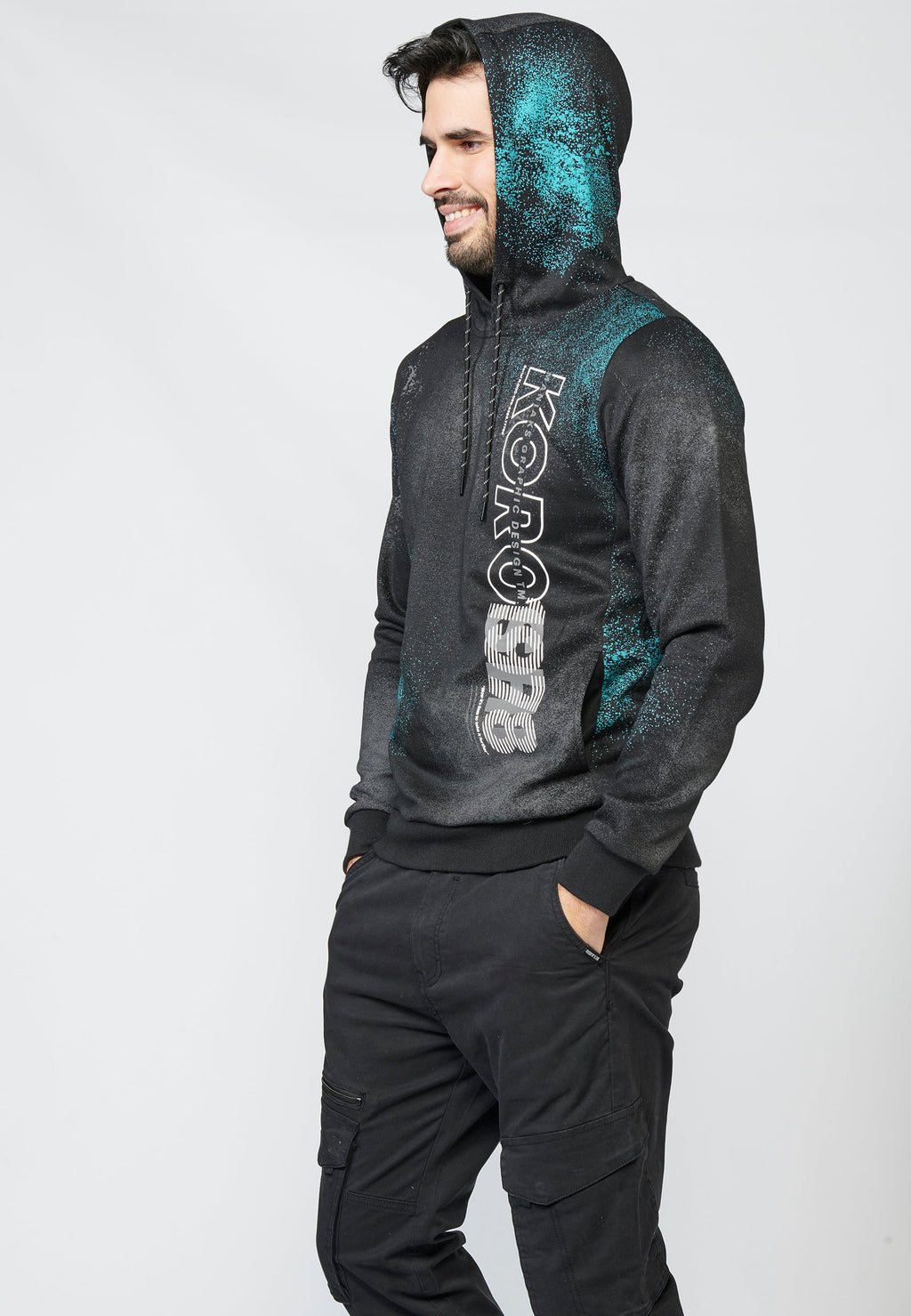 Sudadera de manga larga menta para hombre | ropa casual