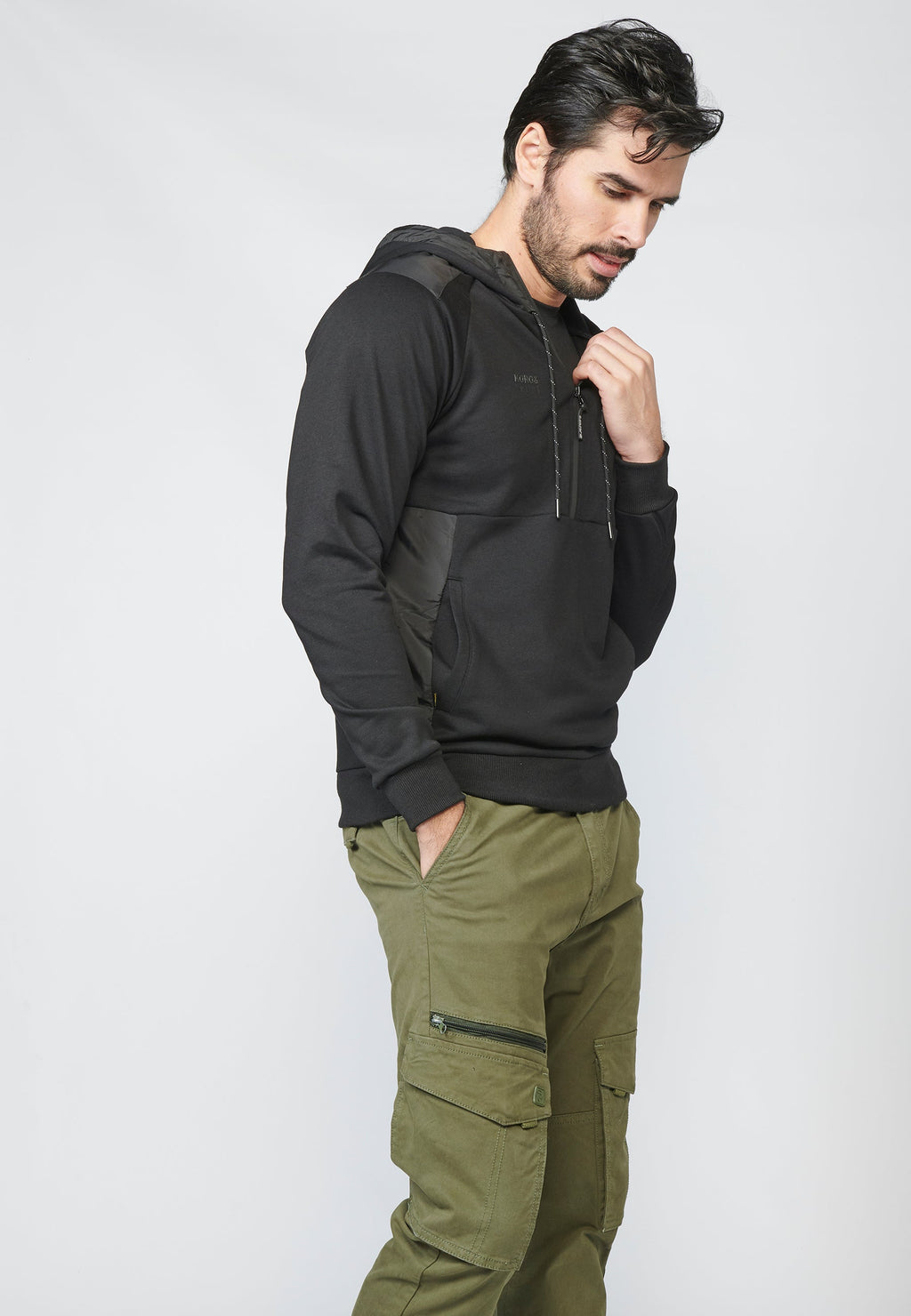 Sudadera de manga larga con capucha para hombre | ropa casual