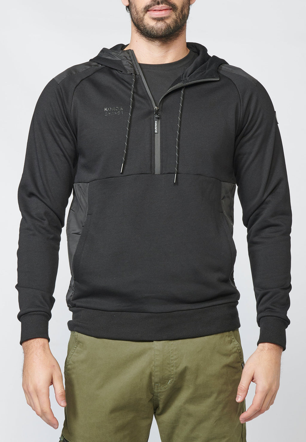 Sudadera de manga larga con capucha para hombre | ropa casual