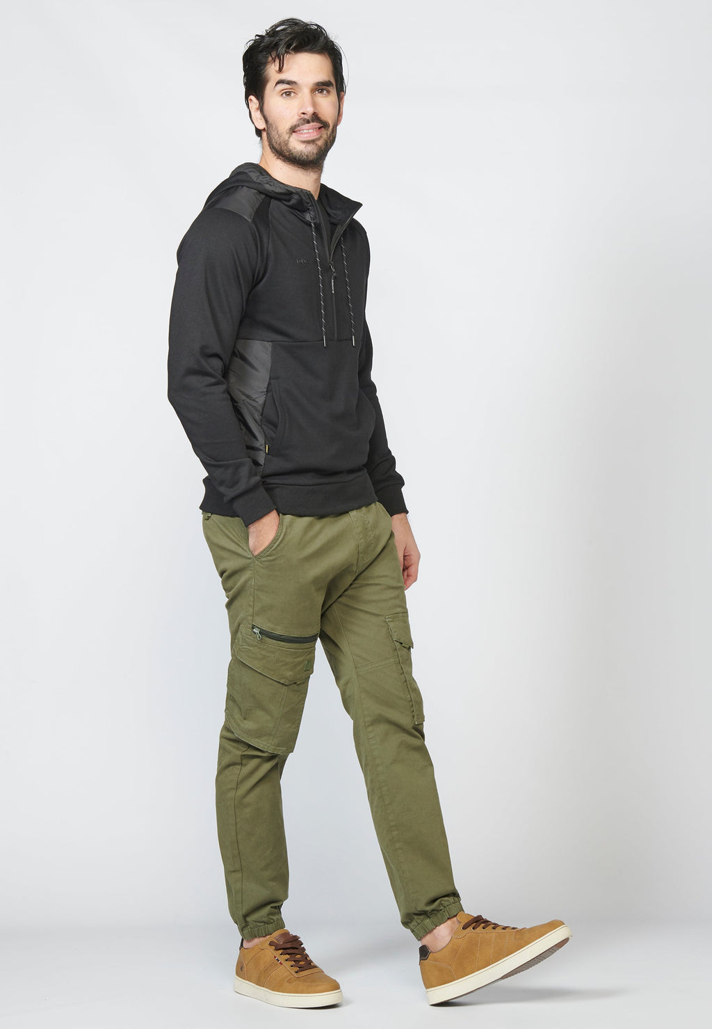 Sudadera de manga larga con capucha para hombre | ropa casual