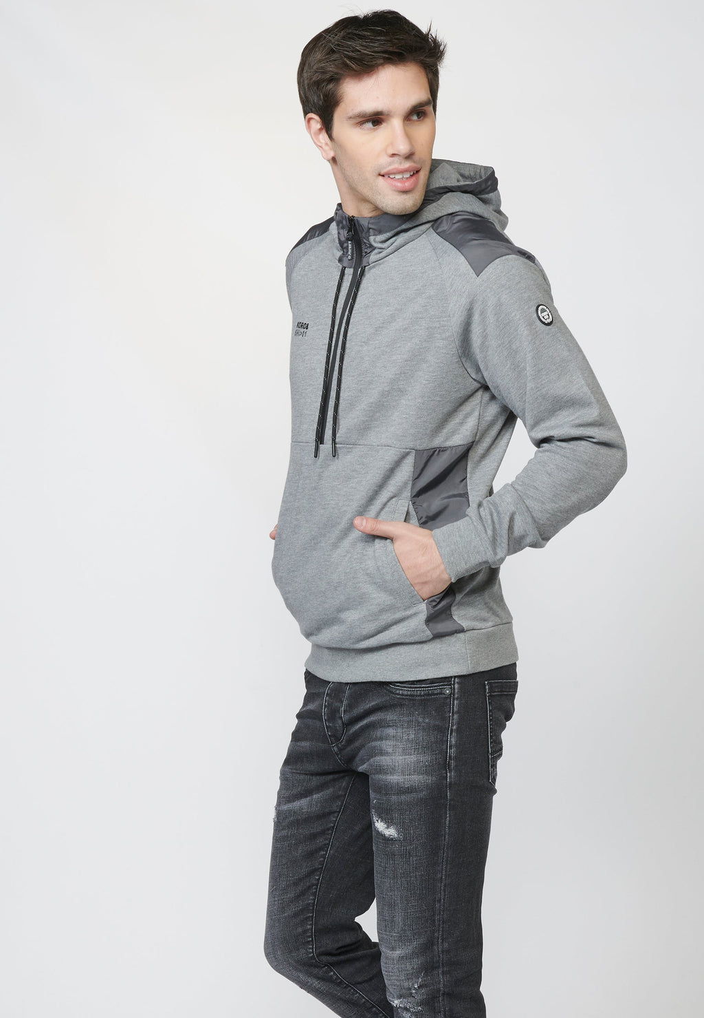 Sudadera de manga larga con capucha para hombre | ropa casual